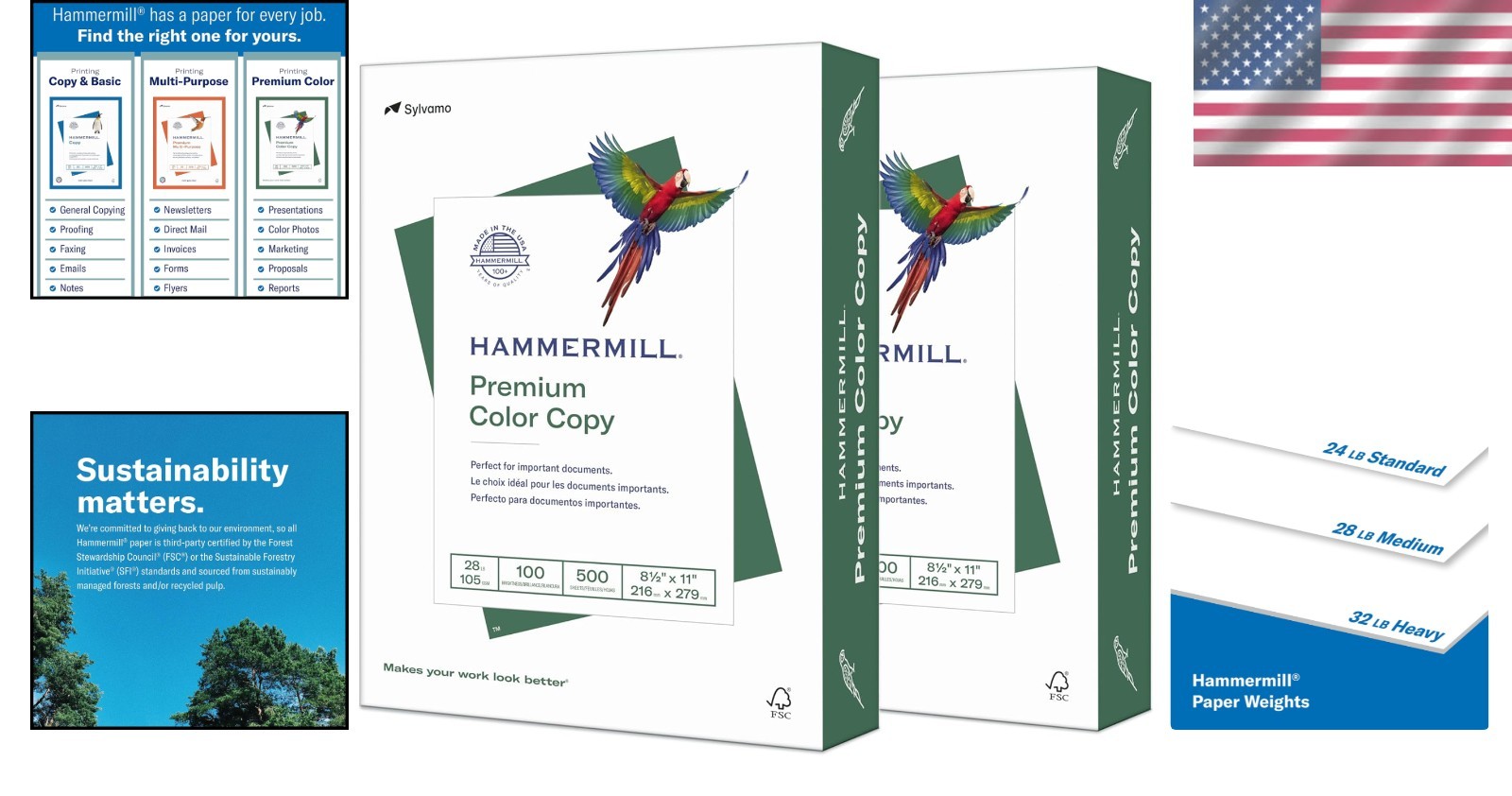 Color Copy Paper – 8.5 x 11 – 100 Bright