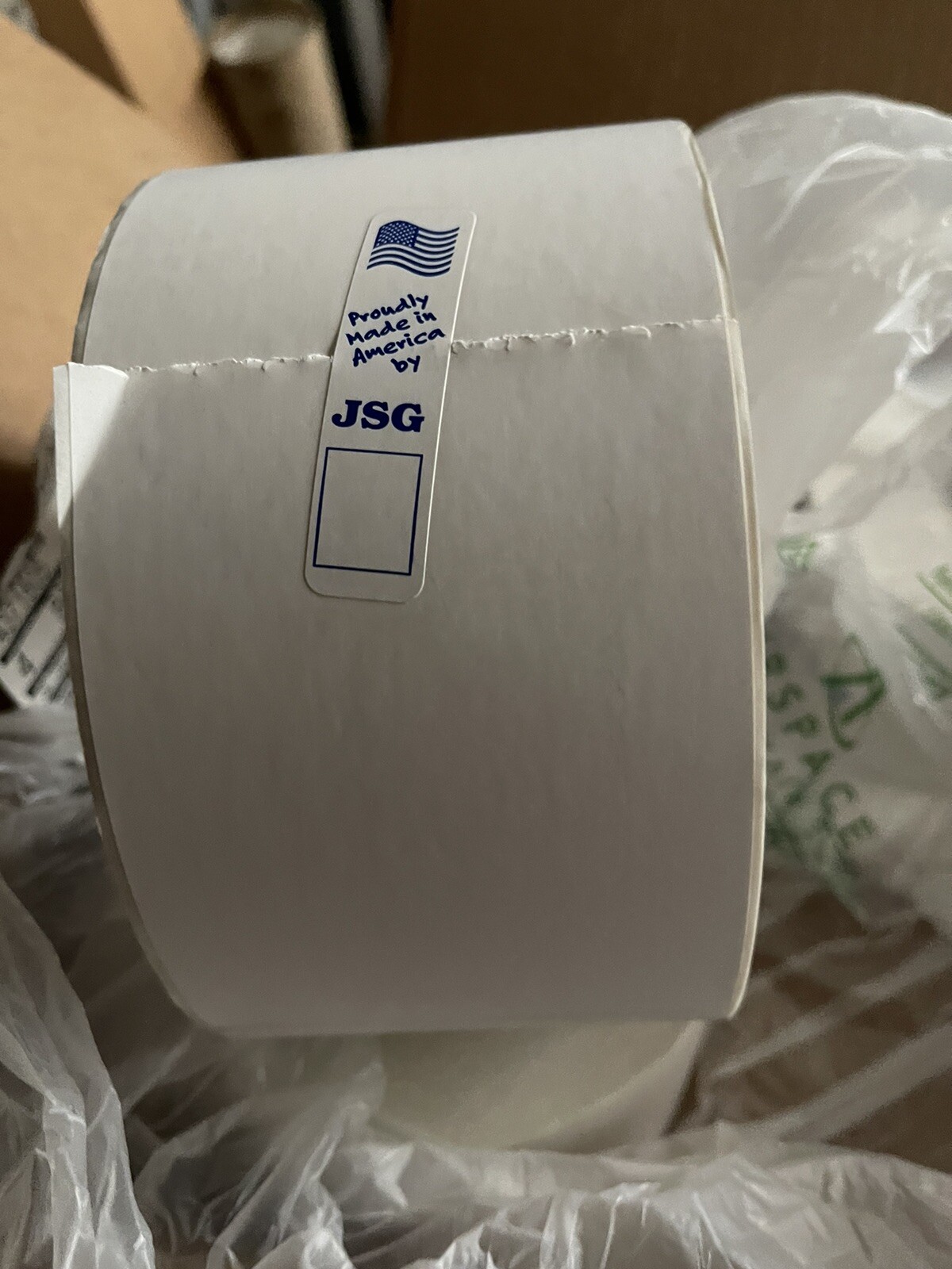 (3200/CASE) 4″x8″ SELF ADHESIVE SHIPPING LABLES, 1 ROLL (NOT THERMAL) SHIPS FREE
