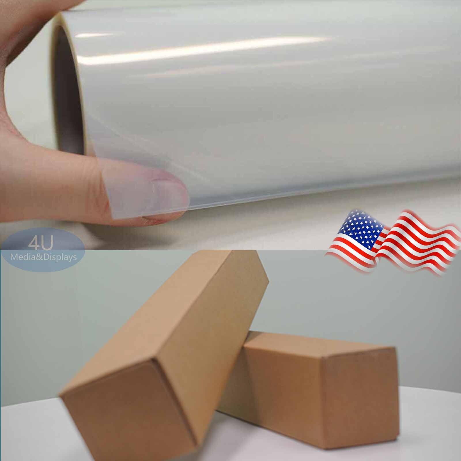 13″x100ft，Waterproof Quick-Dry Milky-Transparency Inkjet Screen Printing Film
