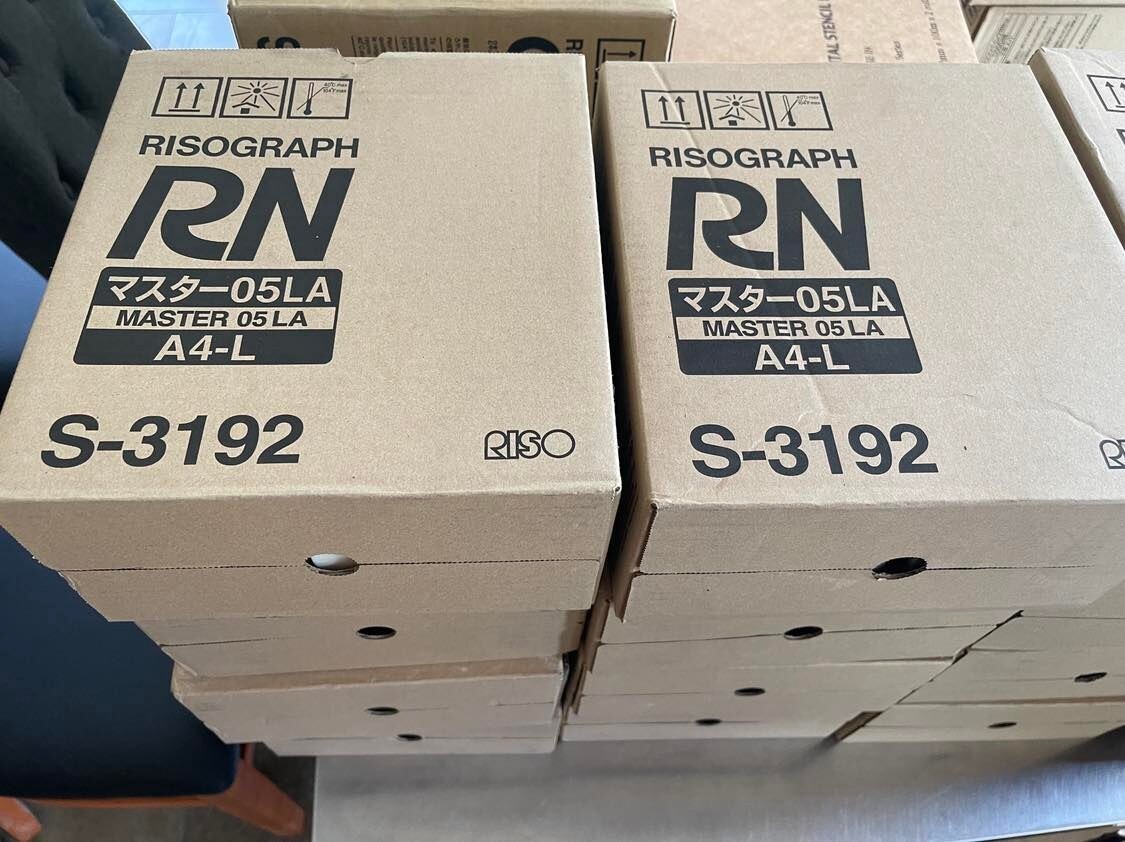 Risograph S-3192 A4-L Paper Master Rolls 05LA For RN 2000, RN 2030, RN 2130