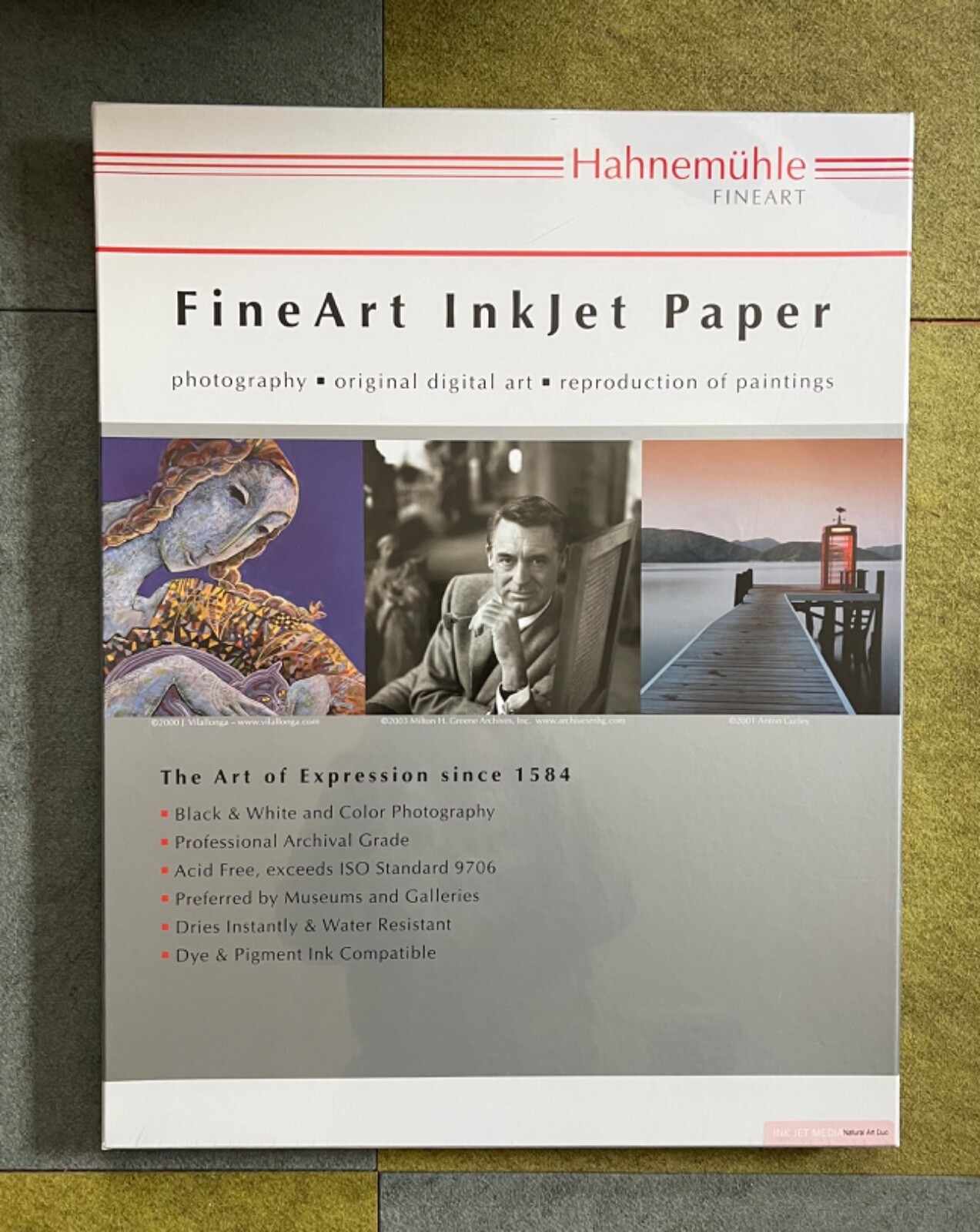 hahnemuhle fineart inkjet paper 17X22 20 sheet box