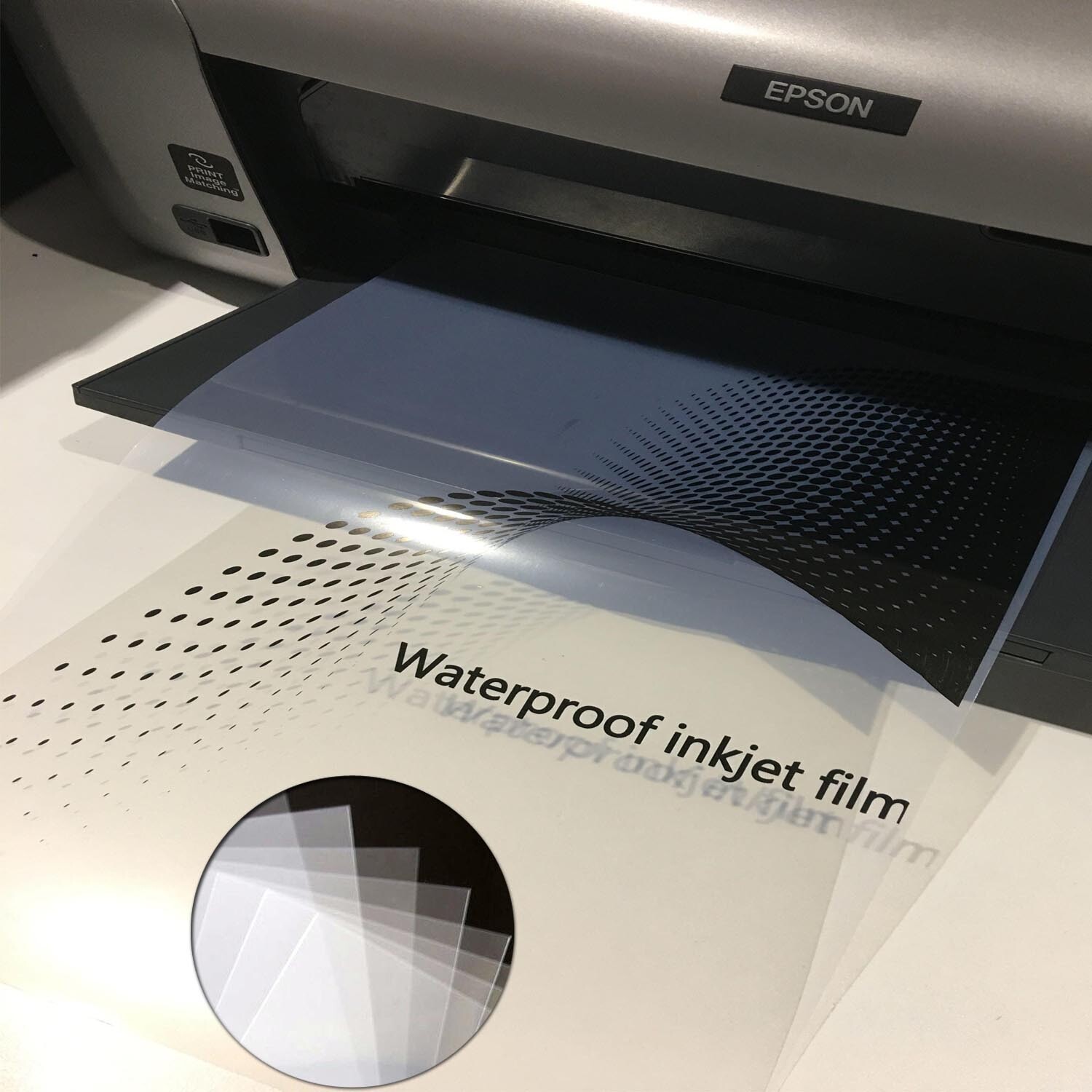 11″x17″,100 Sheets,Waterproof Inkjet Screen Printing Transparency positive Film
