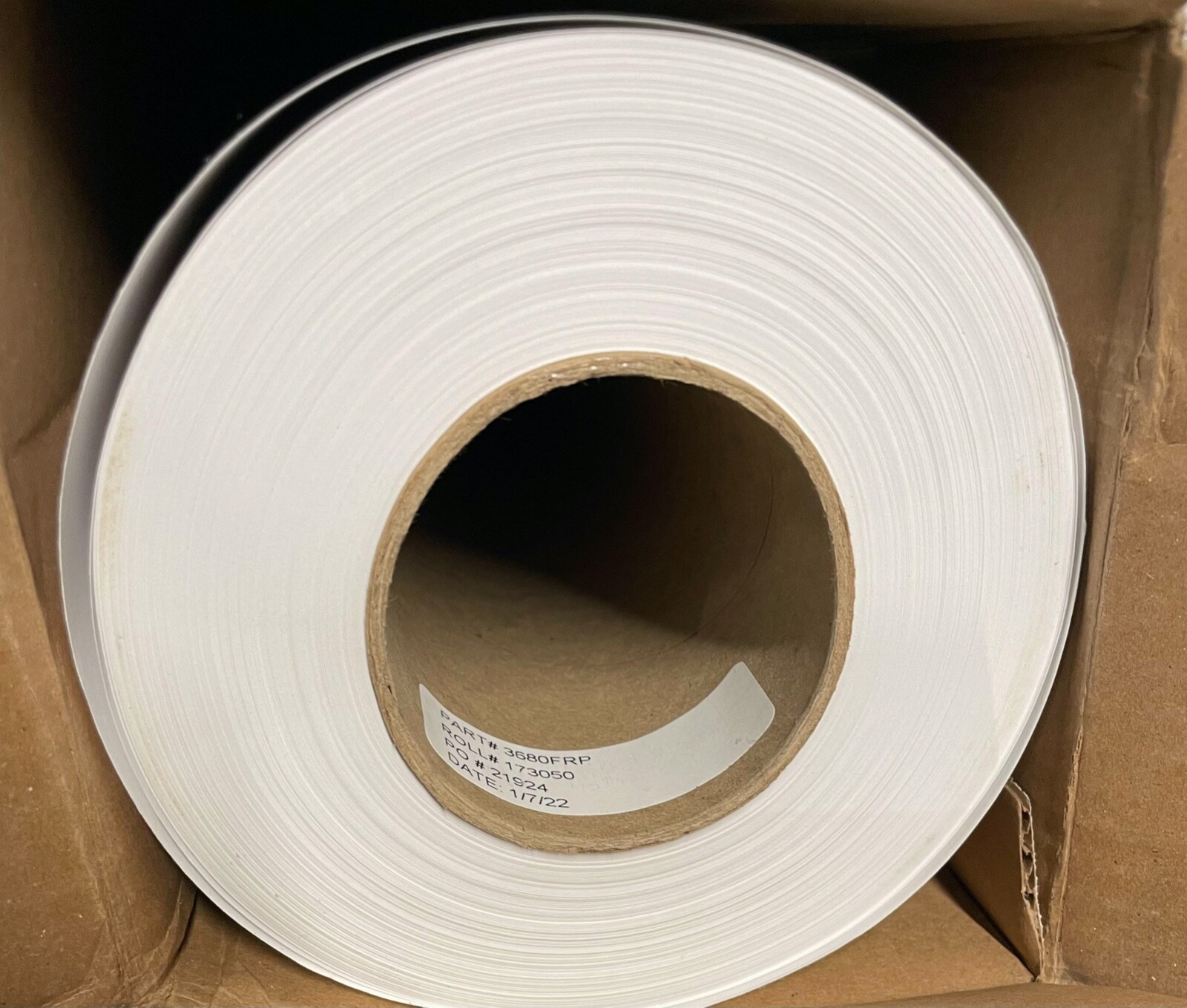 White Flame Retardant Floor Paper Roll #80 Floor Protection 36″ x 300′ – 3680FRP