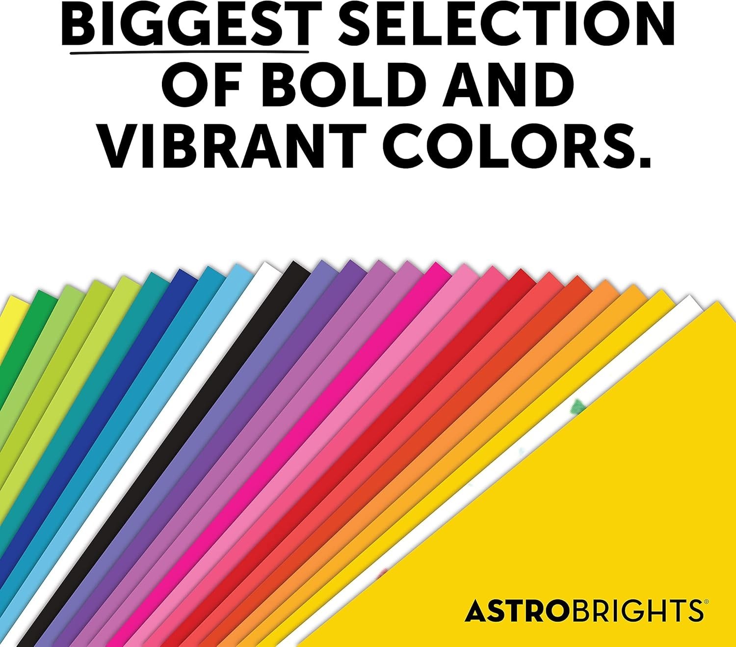 Astrobrights Spectrum 25-Color Assorted Paper, 150 Sheets