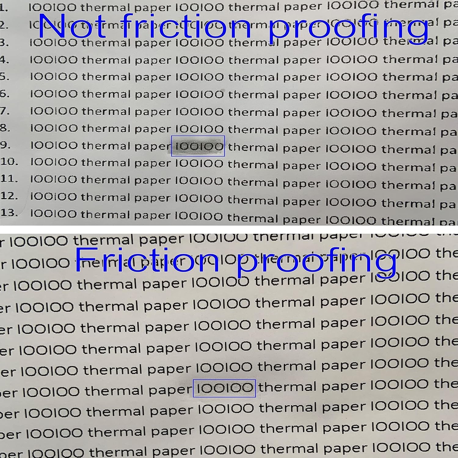 BPA/BPS Free Thermal Printer Paper, 200 Sheets 8.5×11 for Home & Office Use