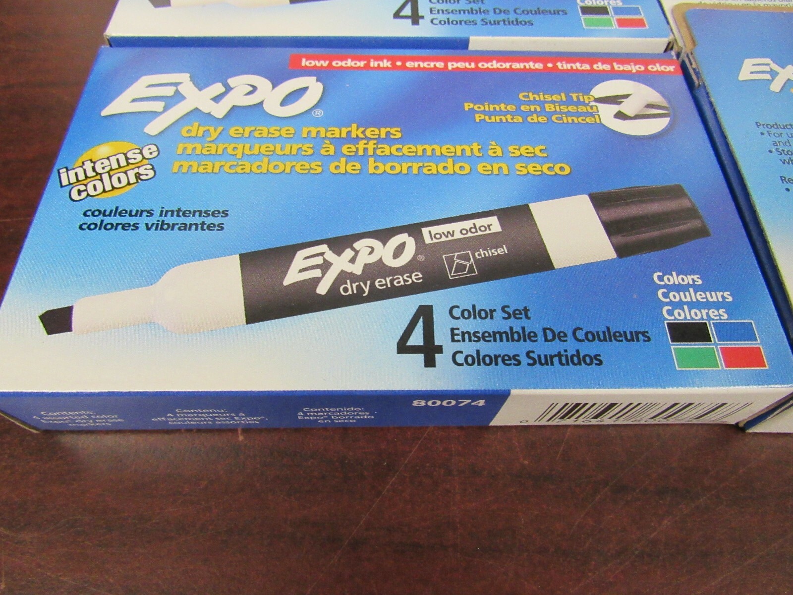 EXPO DRY ERASE MARKERS 4PK ASSORTED COLORS LOT OF 8 [22B]