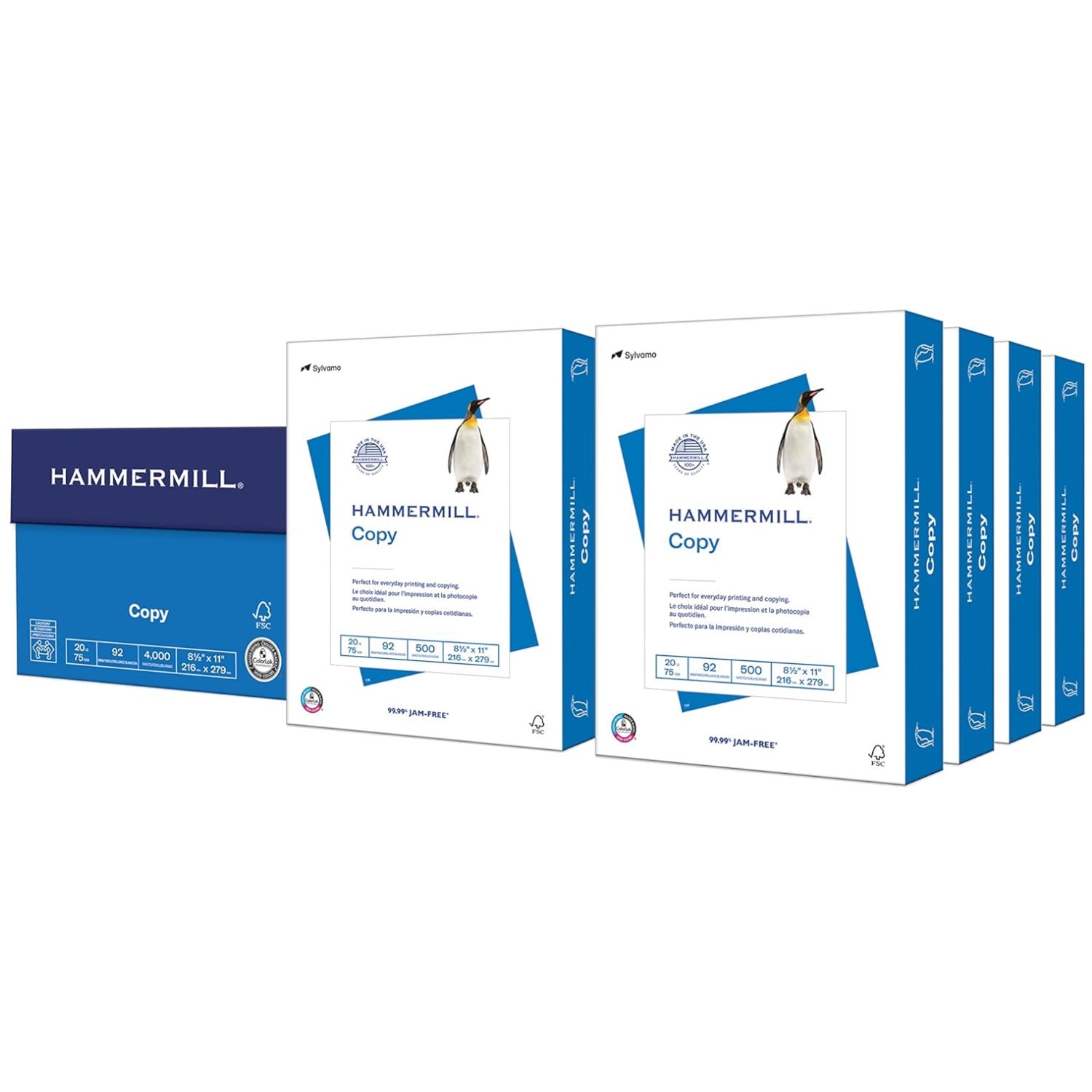 Sustainable 8 Ream Printer Paper Case – 4000 Sheets