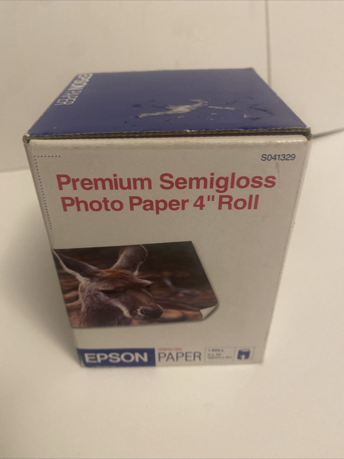 Epson Premium Semi Gloss Photo Paper 4″ Roll 26’ -S041329 Open Box