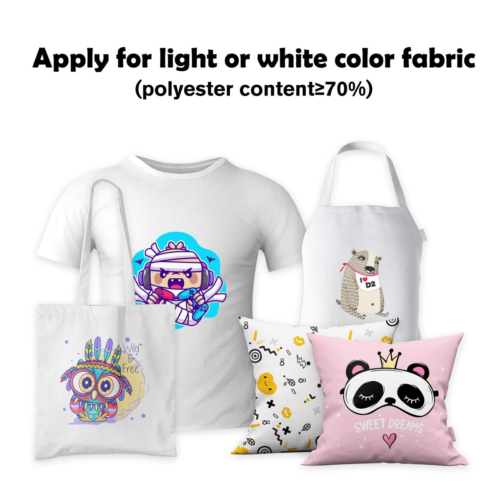 Sublimation Paper 4×9.5 Inch for DIY Unique Christmas Gifts Compatible with I…