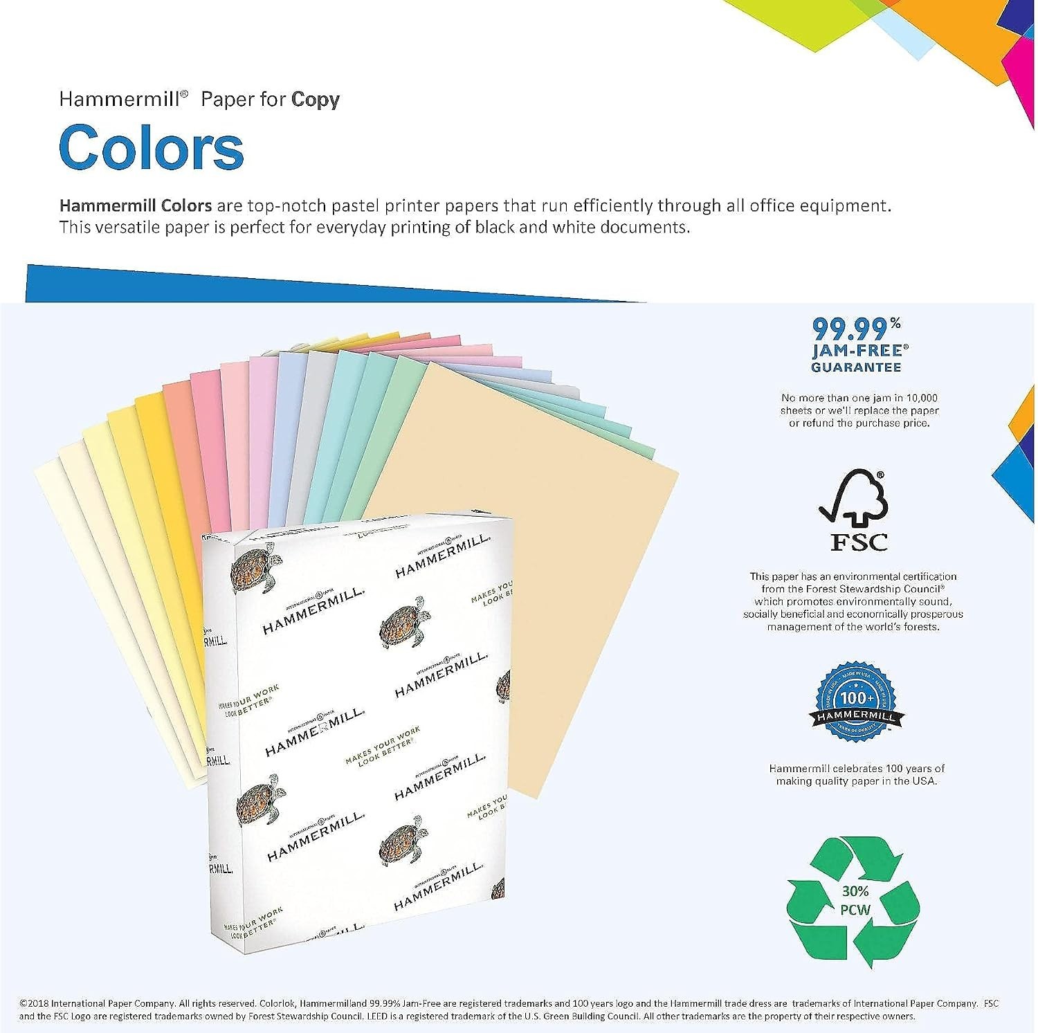 500 Sheets of 20 lb Lilac Colored Paper, 8.5 x 11 – Perfect for All Office Needs