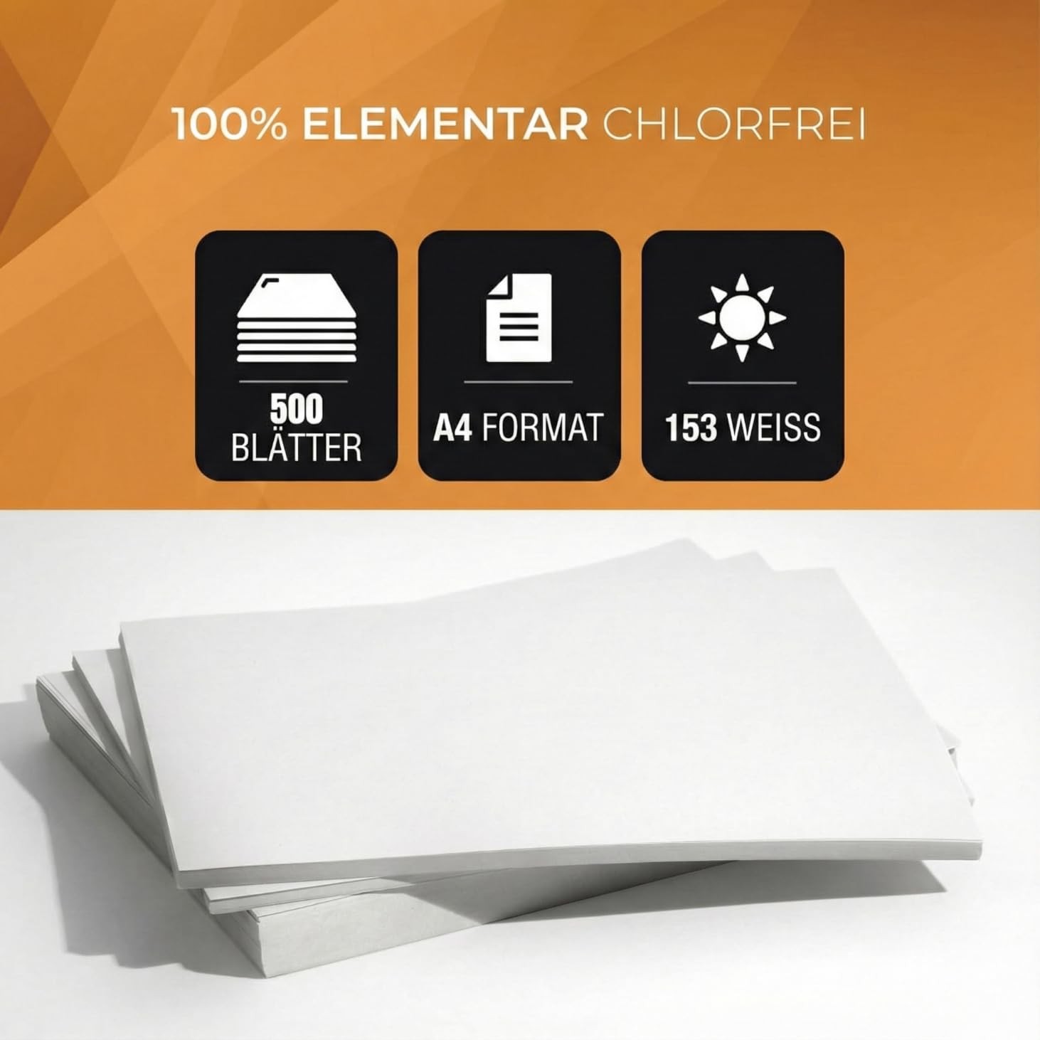 Printer Paper A4, White, 80gsm, 500 Count | Copy Paper Premium for Inks…