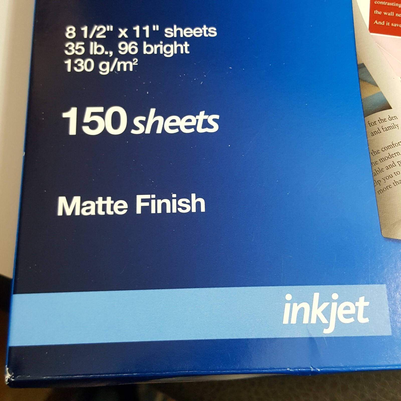 Office Depot Brand Premium Matte Inkjet Presentation Paper + Thicker loose paper