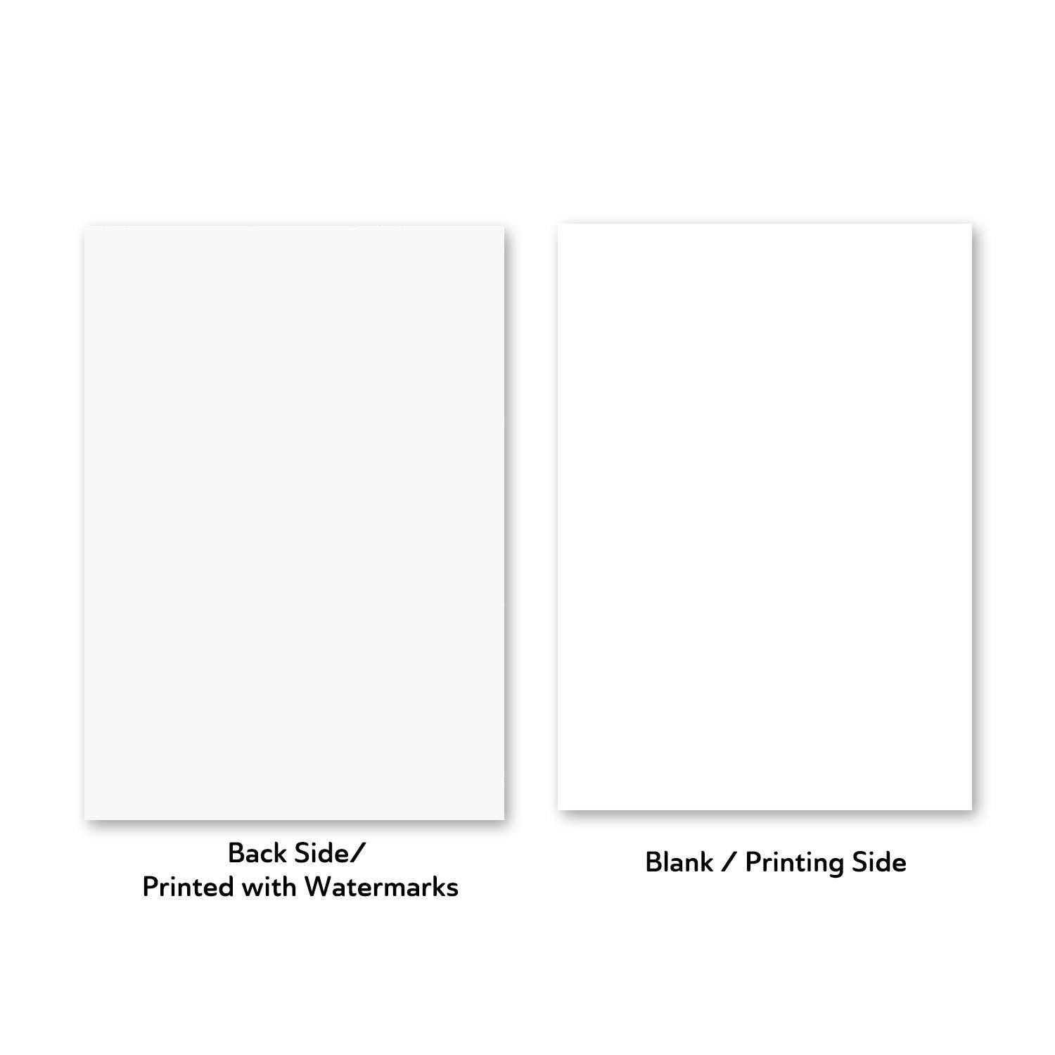 Vinyl Sticker Paper, Inkjet Printable, 8.5×11, 15 Sheets, Clear