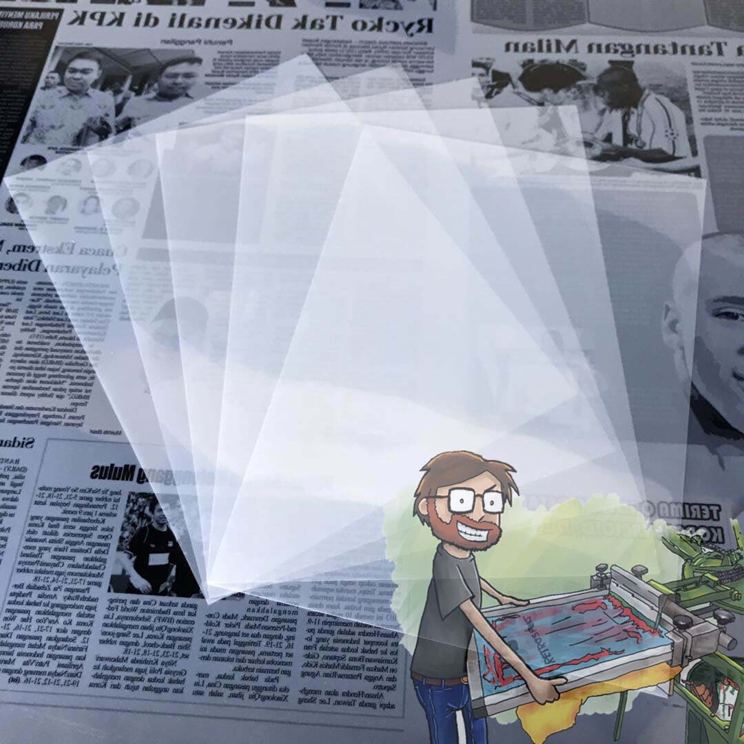 8-1/2″ x 11″，400 sheets，Blackout Waterproof Inkjet Transparency Positive Film