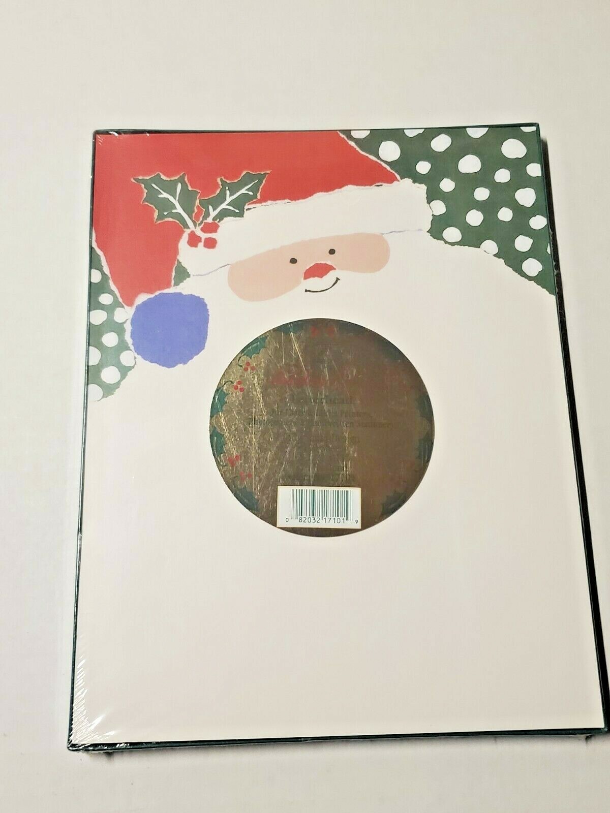 Z Grafix Santa Claus Christmas Holiday Stationery 100 Sheets letters NEW