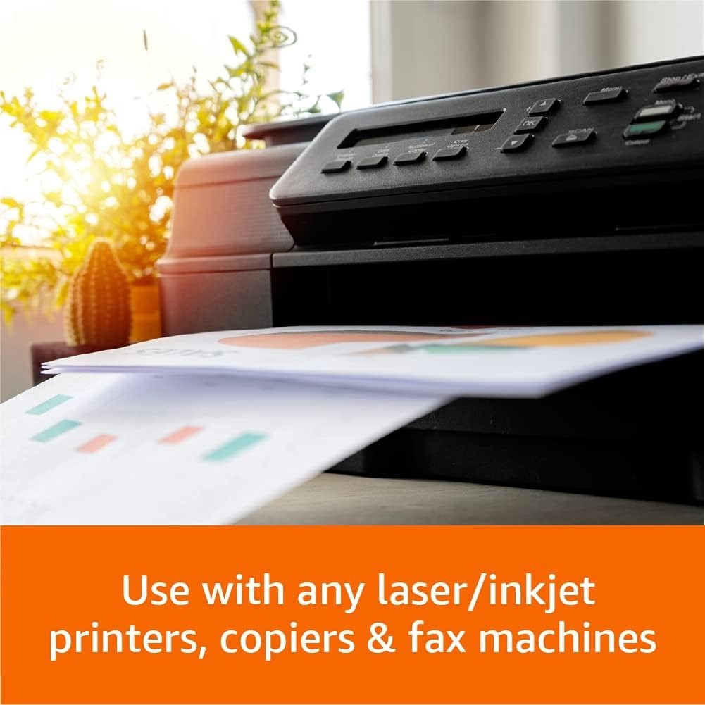30% Recycled 8.5×11 Printer Paper, 5000 Sheets, 92 Bright – Eco-Friendly Choice