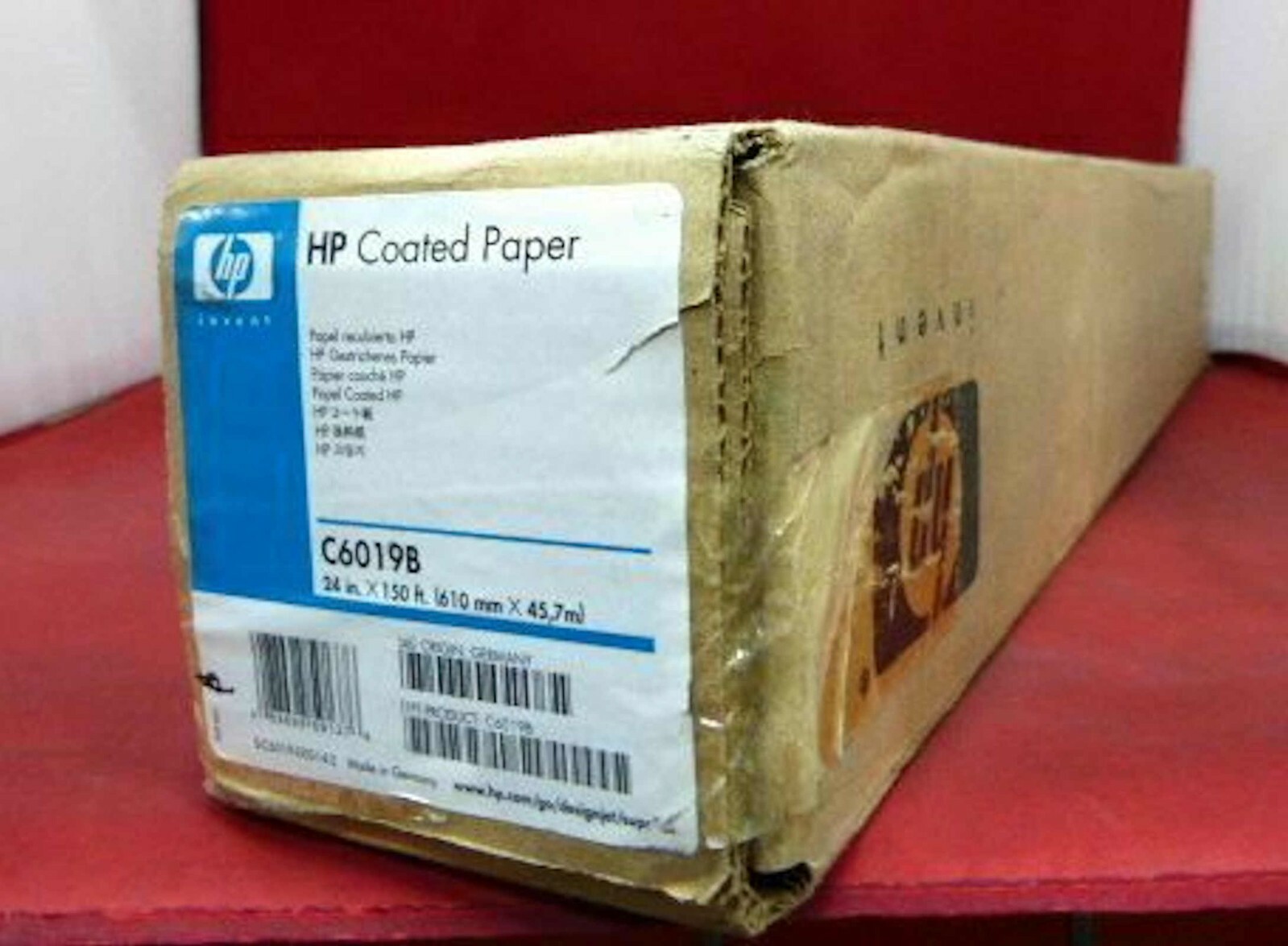 C6019B Inkjet Large Format Coated Genuine New HP White Paper !
