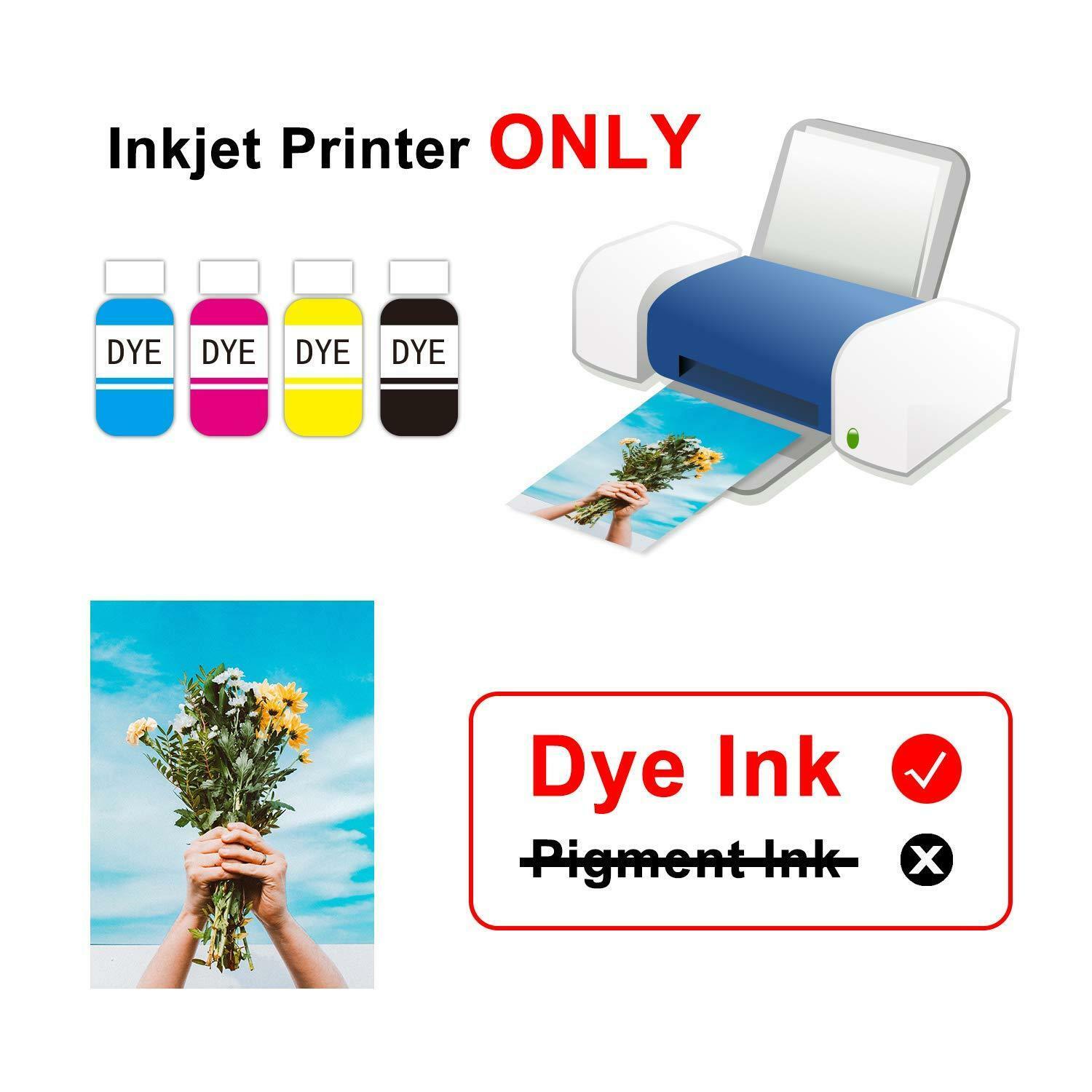 Koala Inkjet Photo Paper 8.5×11 Matte 300 Sheets 108gsm Thin Printer Paper 29lb