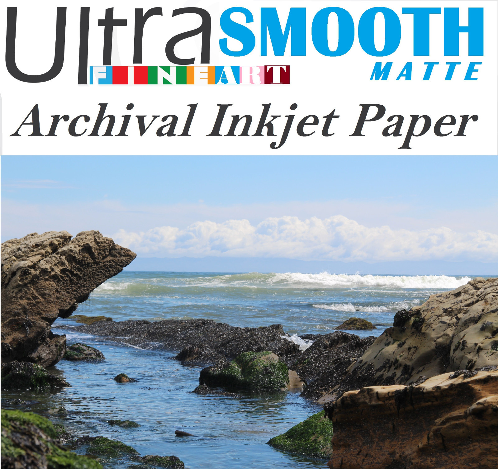Ultrafine Smooth Matte FineArt Cotton 2-Sided 320g 17m Inkjet Paper 13 x 19 / 50
