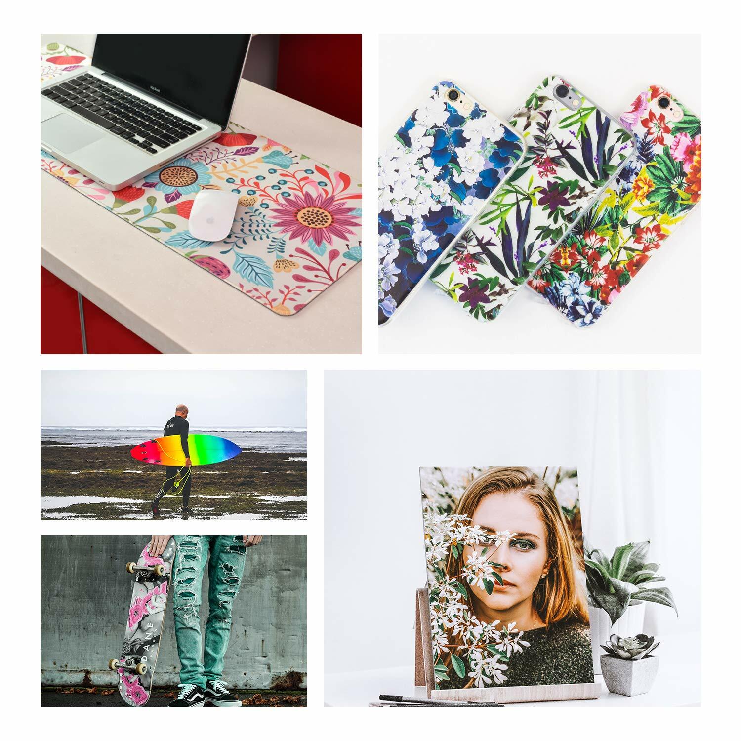 Koala Sublimation Paper 100 Sheets Inkjet Printer w/ Sublimation Ink A4 8.5×11