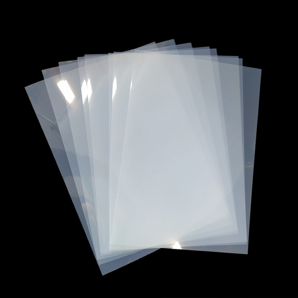 11″x17″，Waterproof Quick Dry Milky Inkjet Screen Printing Film，50 sheets
