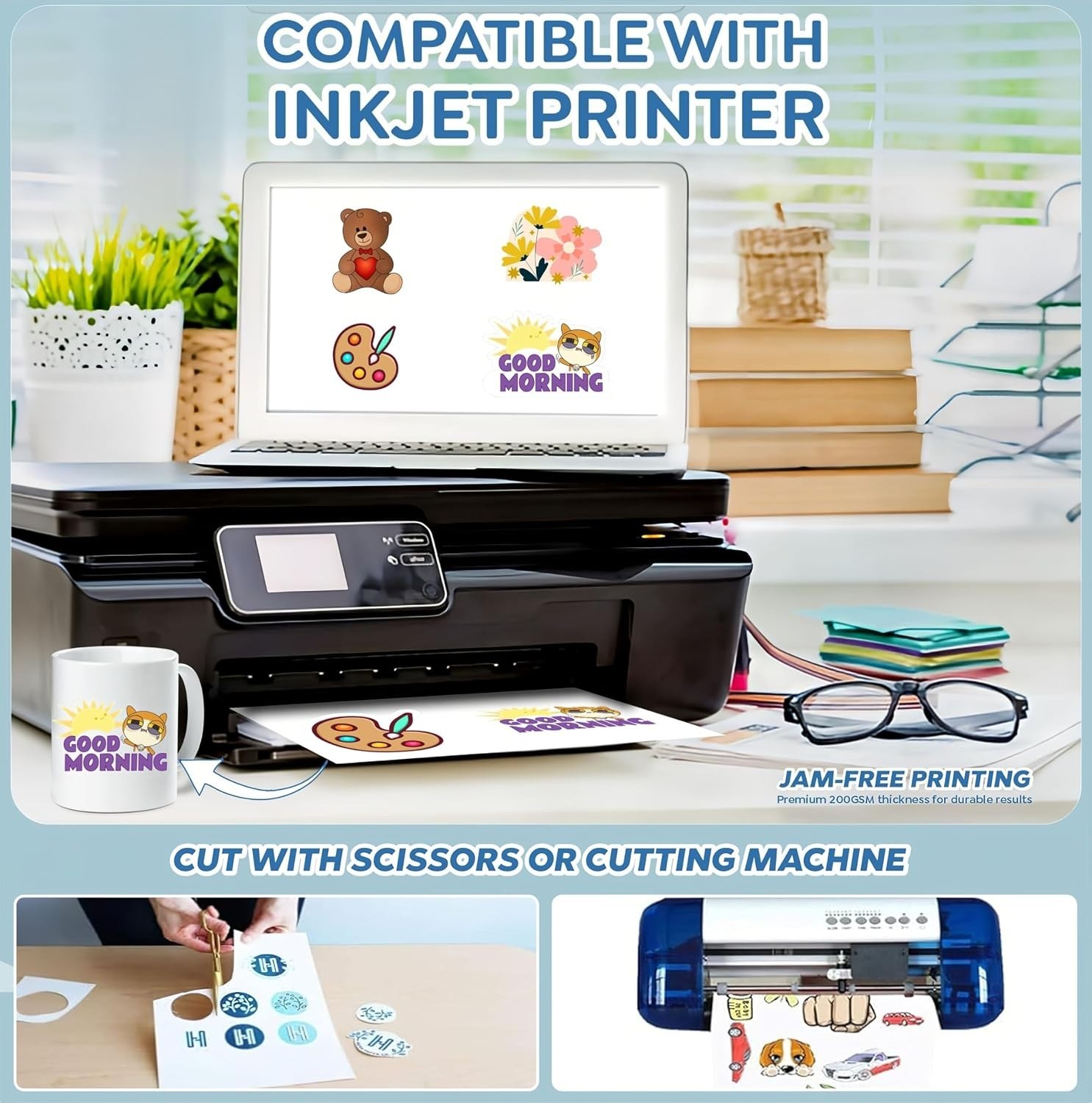 Hayes Waterslide Decal Paper for Inkjet Printers | 20+5 Free Clear A4 Sheets …