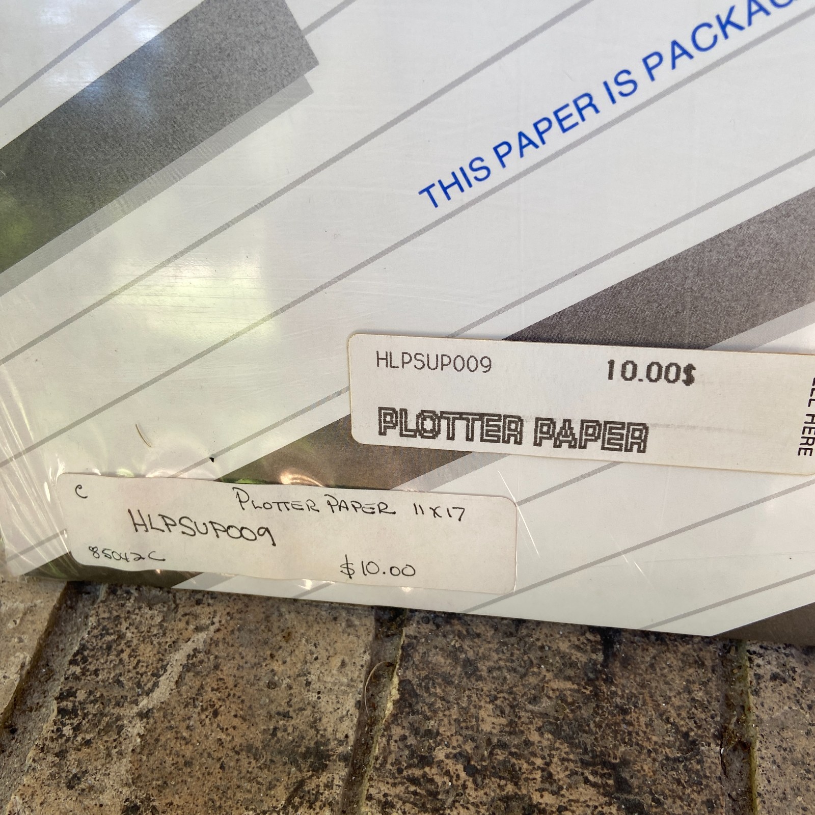 New Vintage Hewlett Packard HP Graphics Plotter Paper 11”x17” 800 Sheets NIP NOS