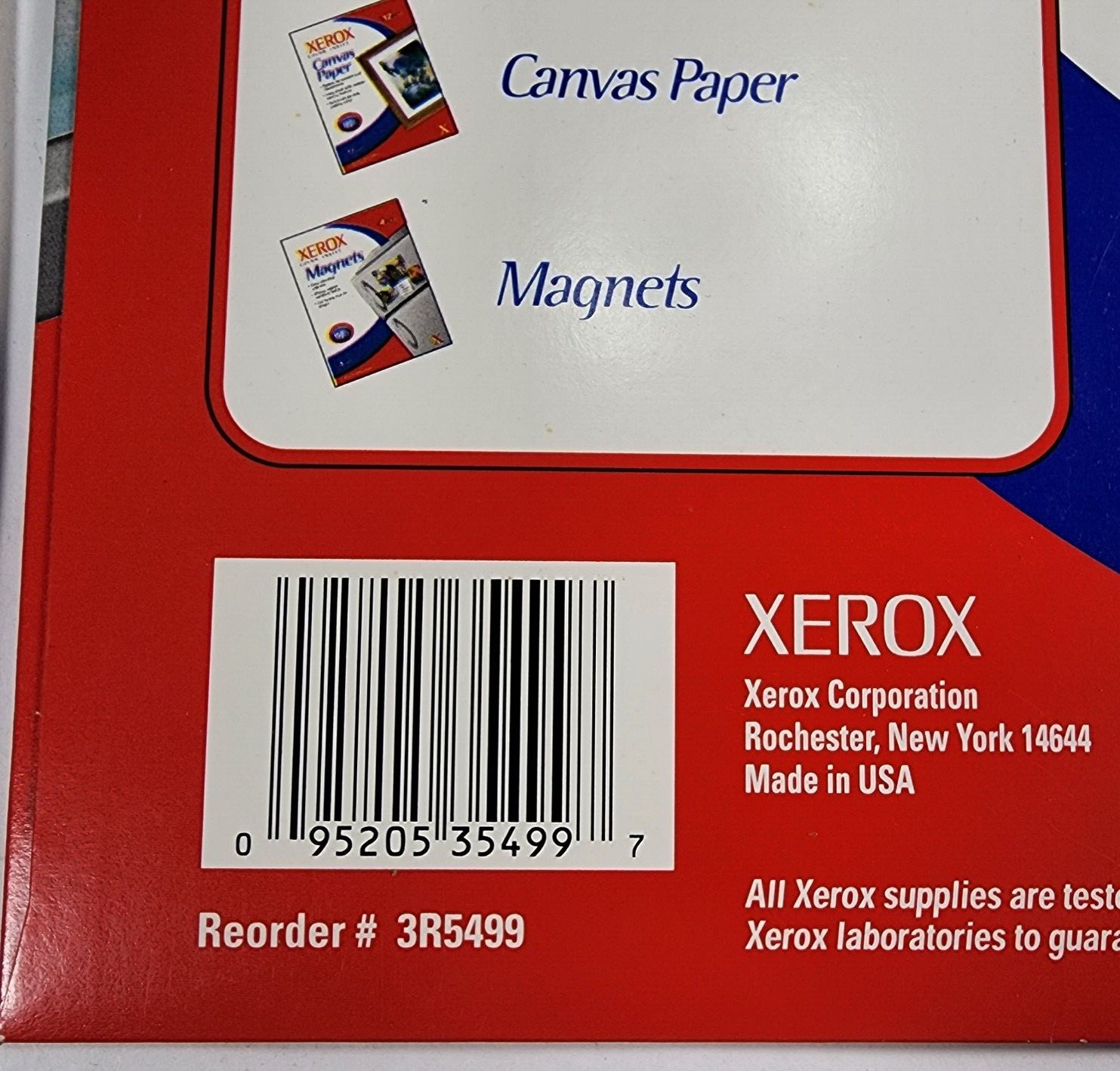 Xerox Color Inkjet Window Decals New Unopened Old Stock. 2pks of 6 Sheets