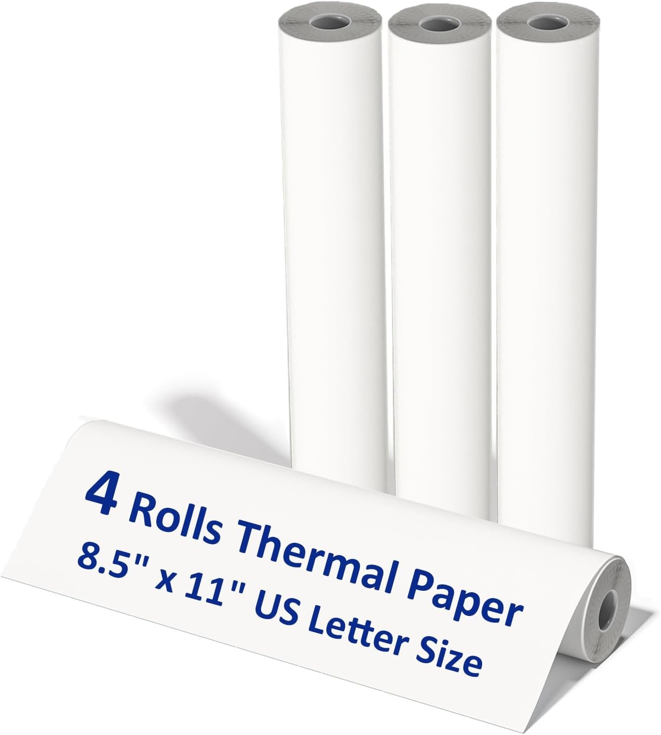 2-10 Rolls A4 Thermal Paper 8.5″ x 11″ US Letter Size for Phomemo M08F M832 M834