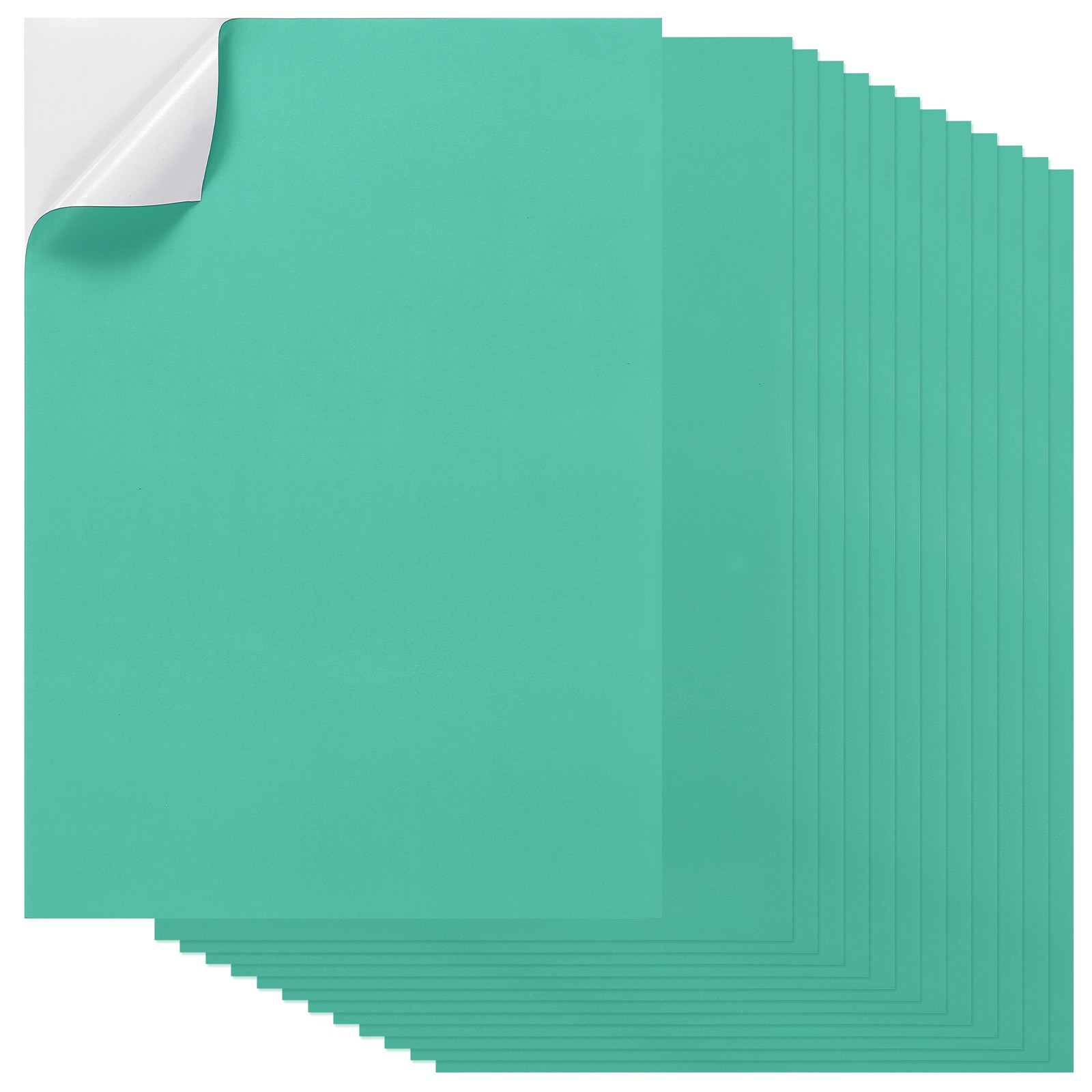 20Pcs Full Sheet Label Sticker Paper, A4 Shipping Labels, Dark Blue