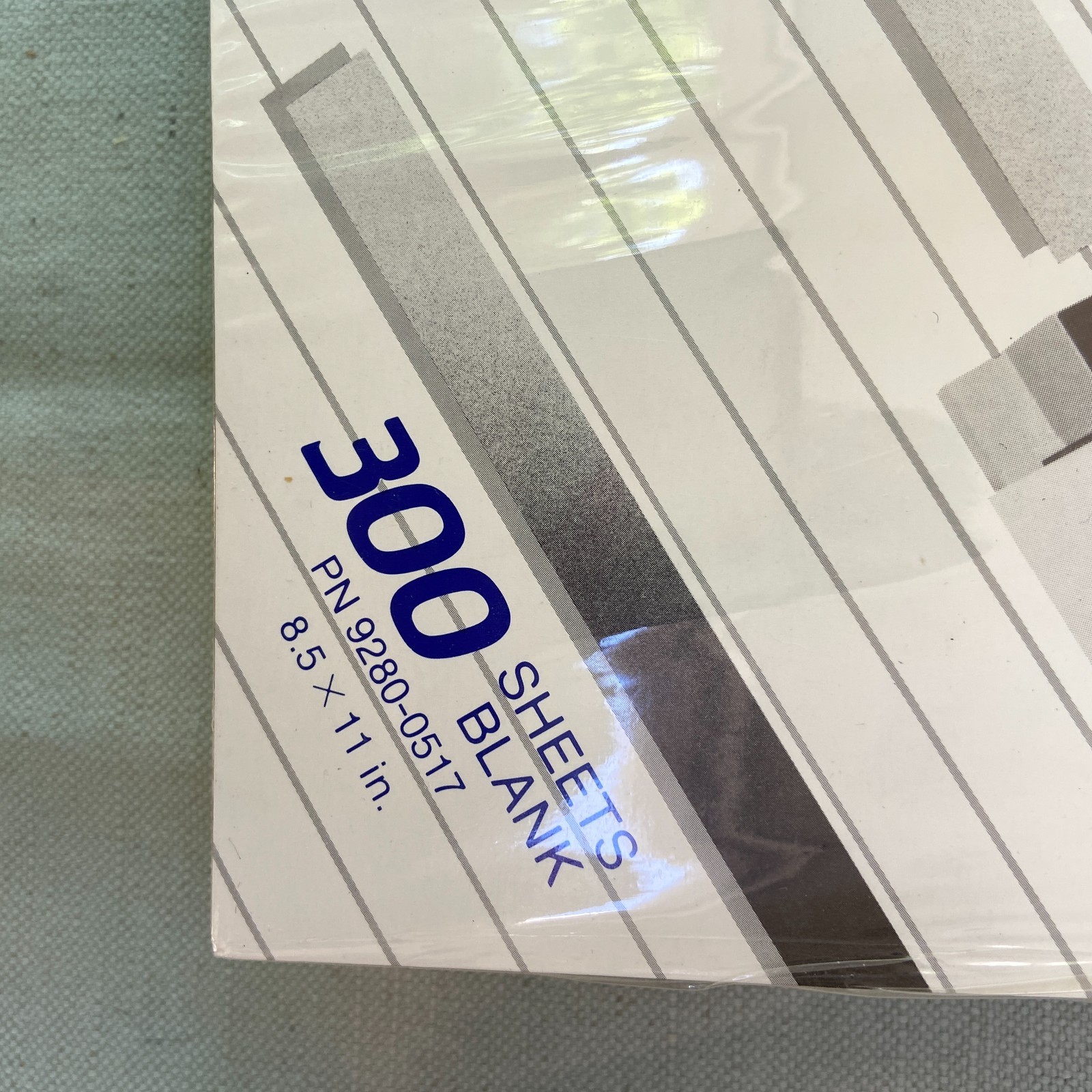 New Vintage Hewlett Packard HP Graphics Plotter Paper 8.5″x11” 900 Sheets