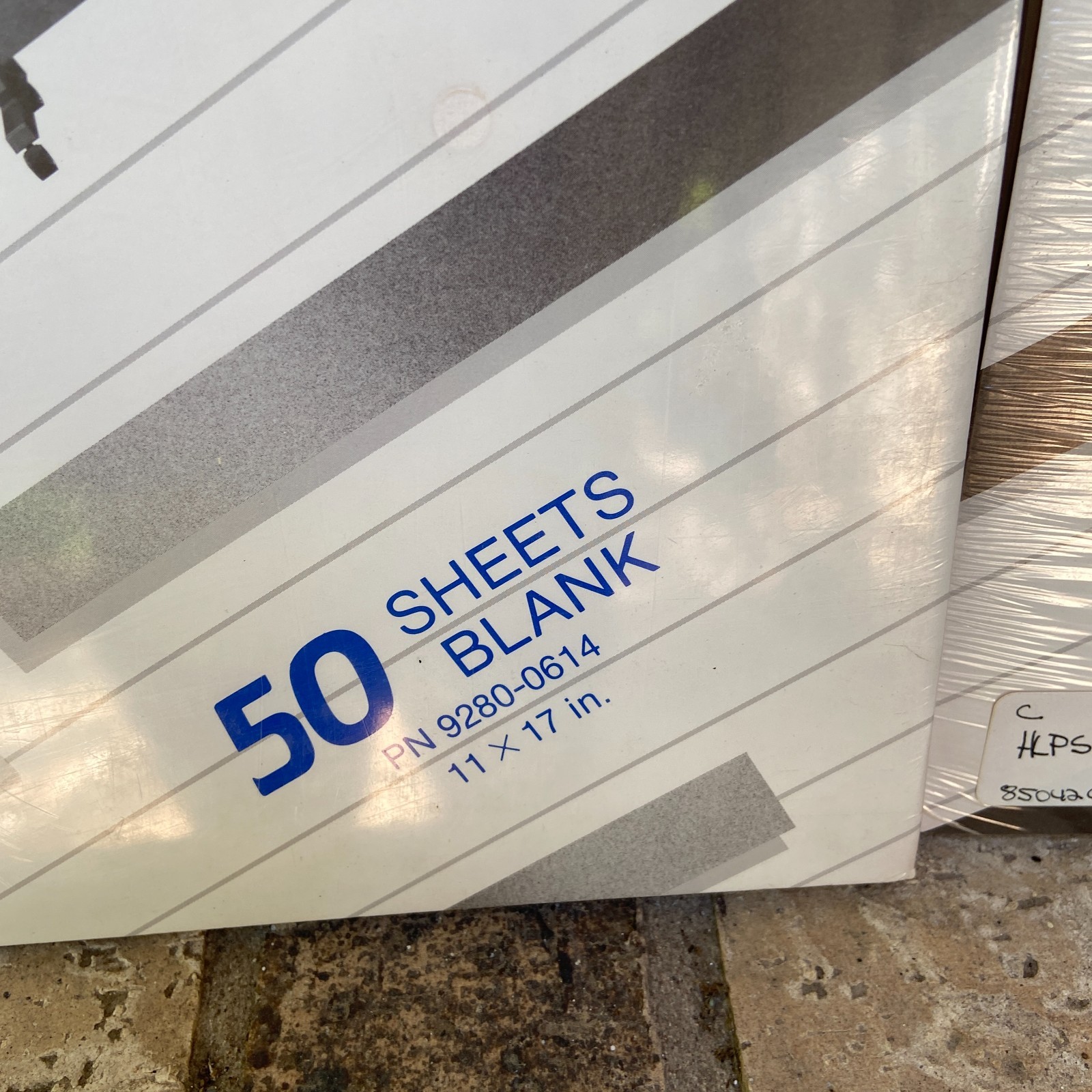 New Vintage Hewlett Packard HP Graphics Plotter Paper 11”x17” 800 Sheets NIP NOS