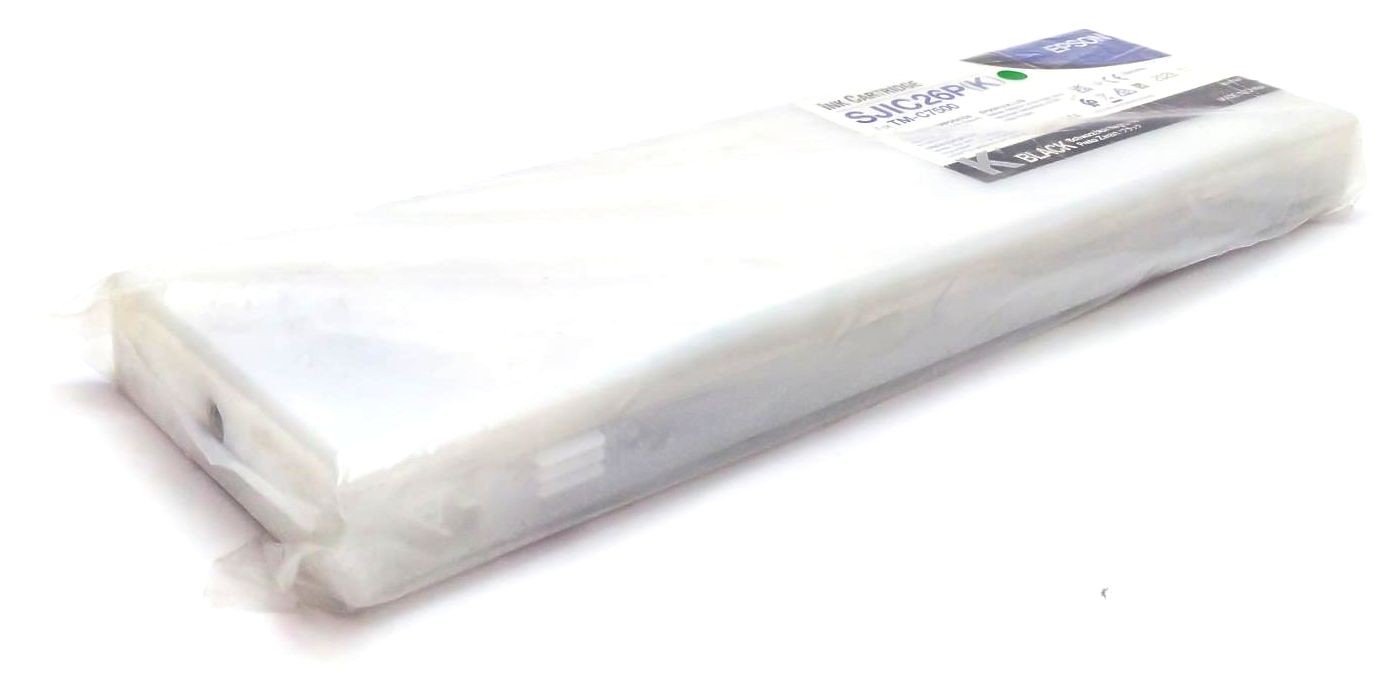 Epson ColorWorks TM-C7500 Ink Cartridge SJIC26P(K) Black Genuine OEM