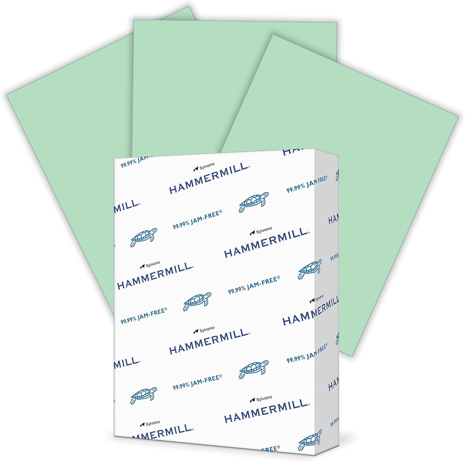 Sustainable 20lb Green Copier Paper, 8.5 x 11, 500 Sheets – Jam-Free Assurance