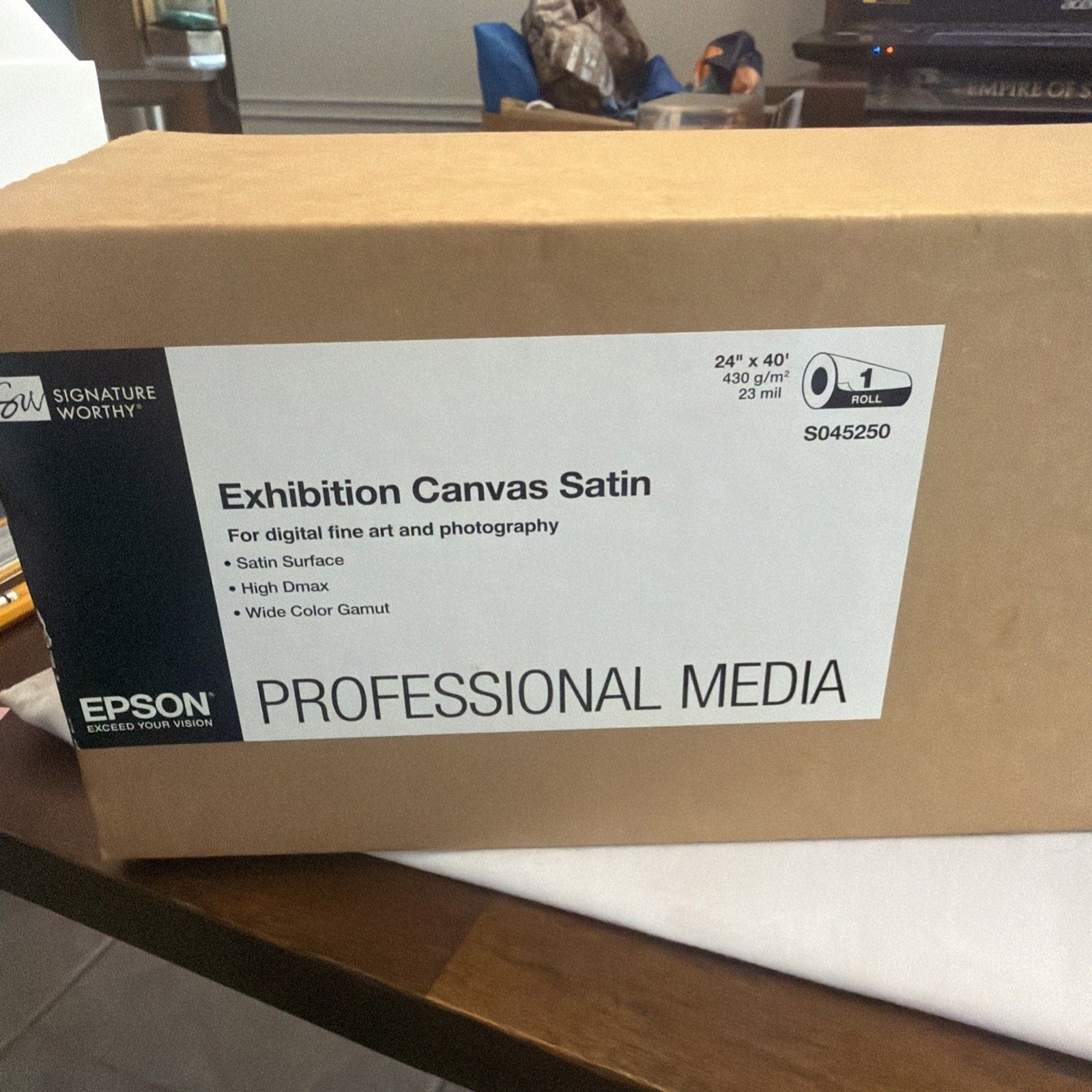 Epson S045250 Printer Paper-24″ x 40′ / 1 Roll