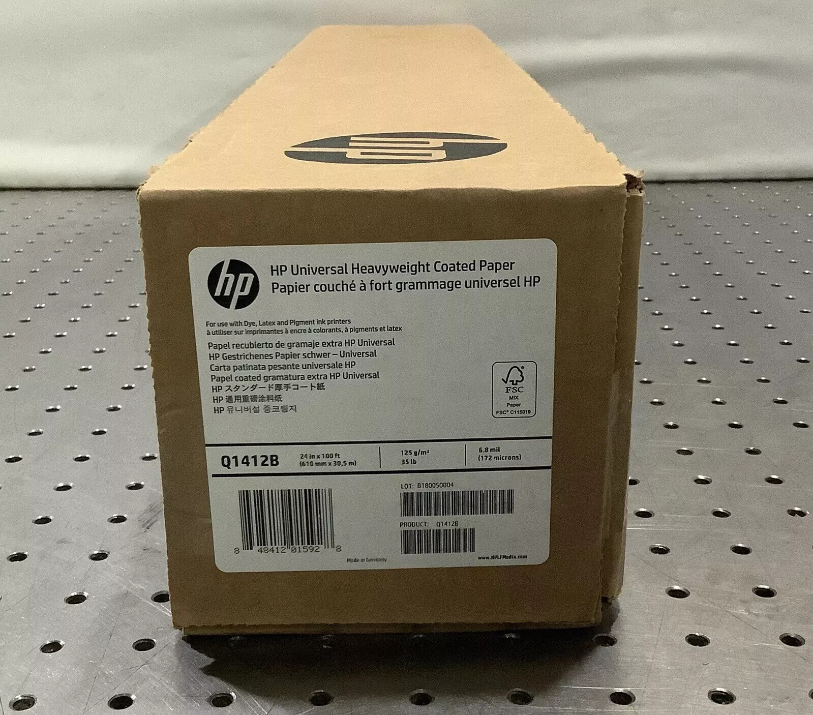 Genuine HP Universal Heavyweight Coated Paper Q1412B