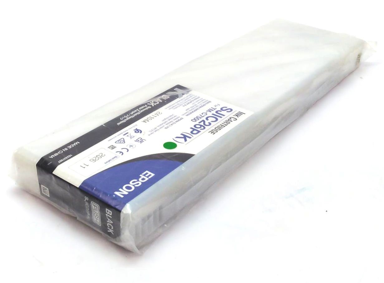 Epson ColorWorks TM-C7500 Ink Cartridge SJIC26P(K) Black Genuine OEM