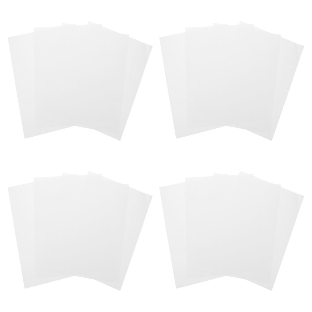 50 Pcs Printable Sticker Paper Printer Labels Bin Organization A4