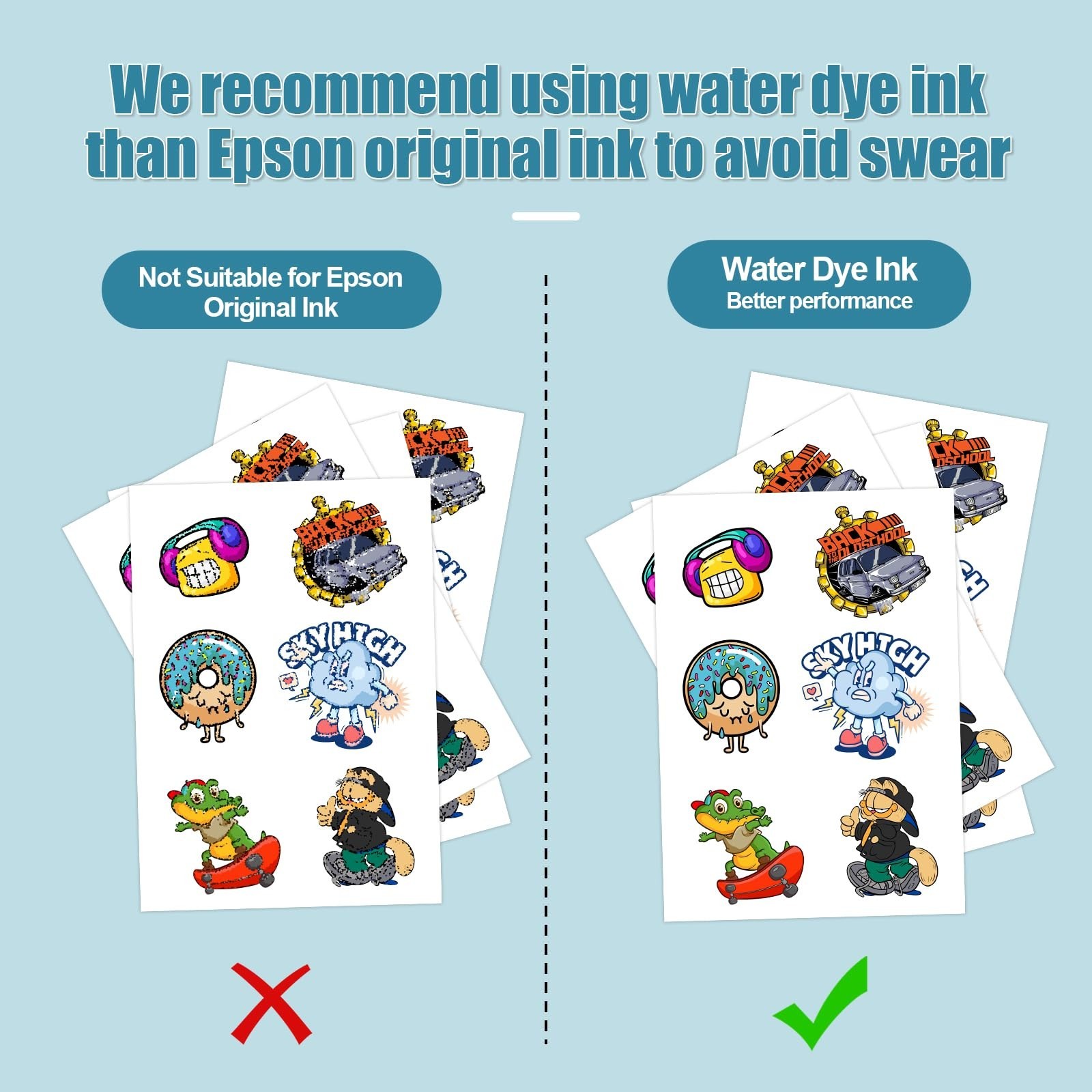 Premium Printable Vinyl Sticker Paper,Transparent 30 Clear Self-Adhesive Shee…