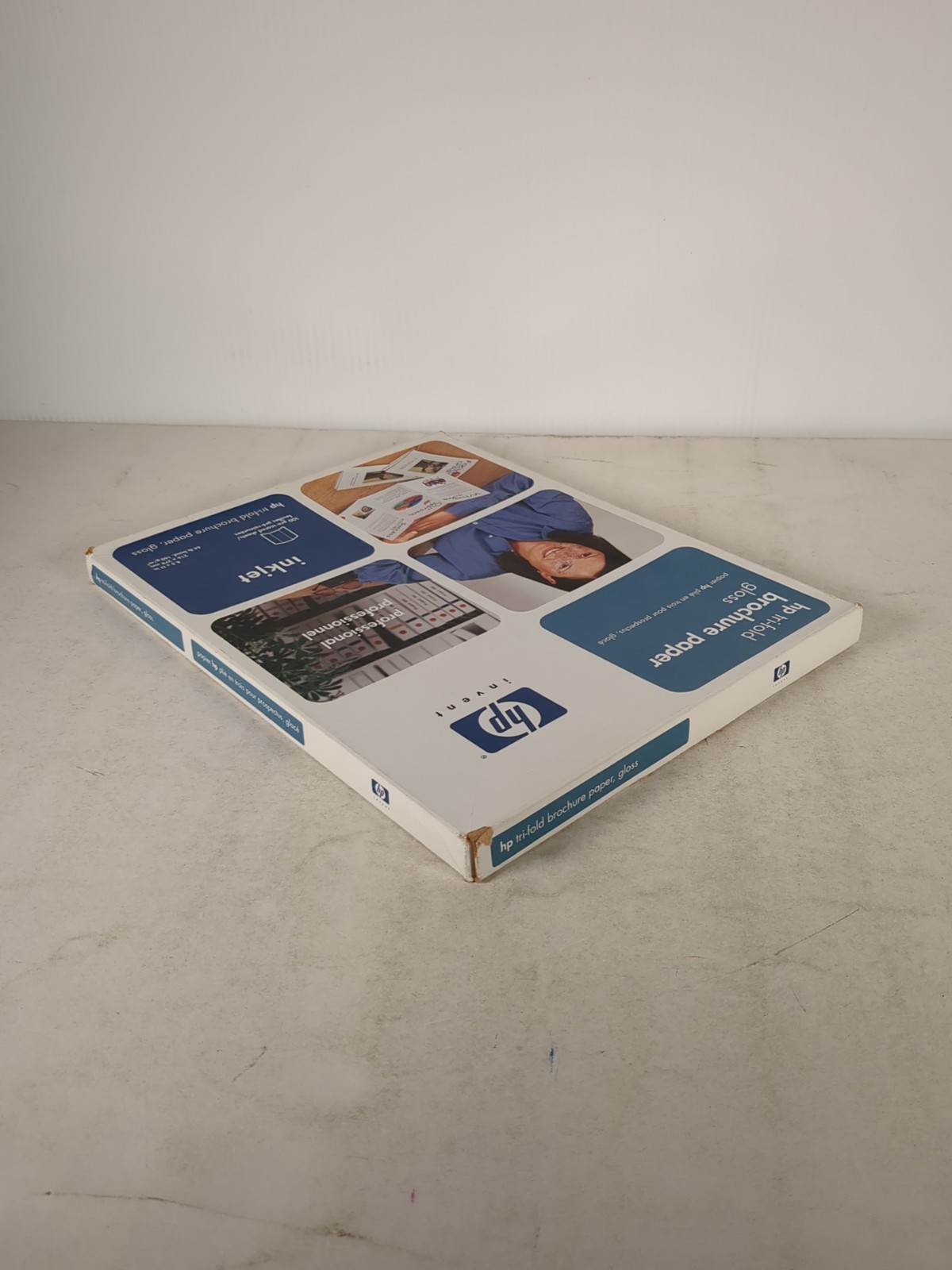 Open Box HP Trifold Glossy Brochure Paper C7020A Inkjet 100 Sheets Complete