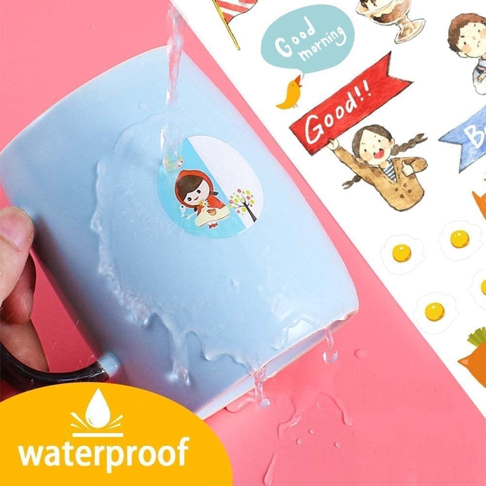 Weliu Glossy Printable Vinyl Sticker Paper for Printer – 21 Sheets