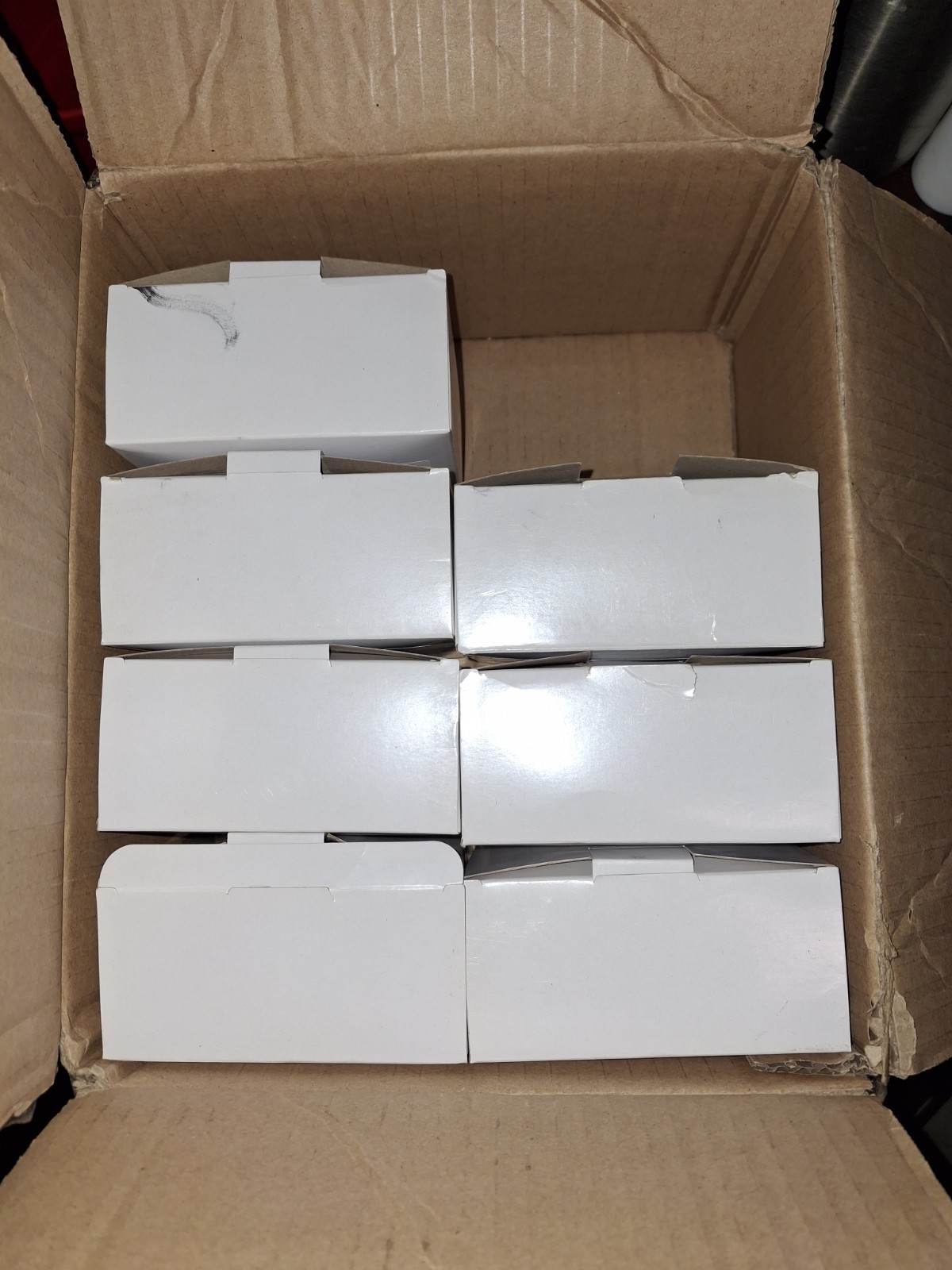 (Lot of 7) LD Brother DK-1201 Compatible Address Labels 400 Per Roll 2,800 Total
