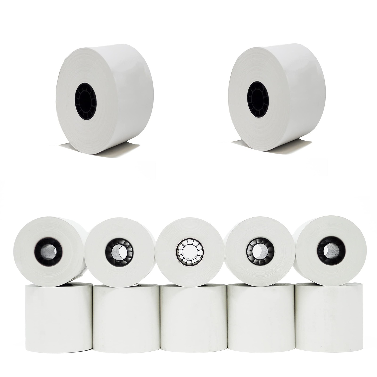 44mm Thermal Paper Rolls (10 Rolls) 1 3/4″ x 230′ feet for Sharp Cash white