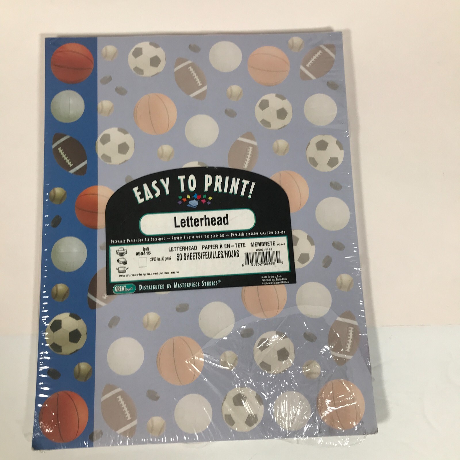 Great paper Kinkos Gibson 50ct/25ct Sports Football 8.5in X 11in Printer Paper