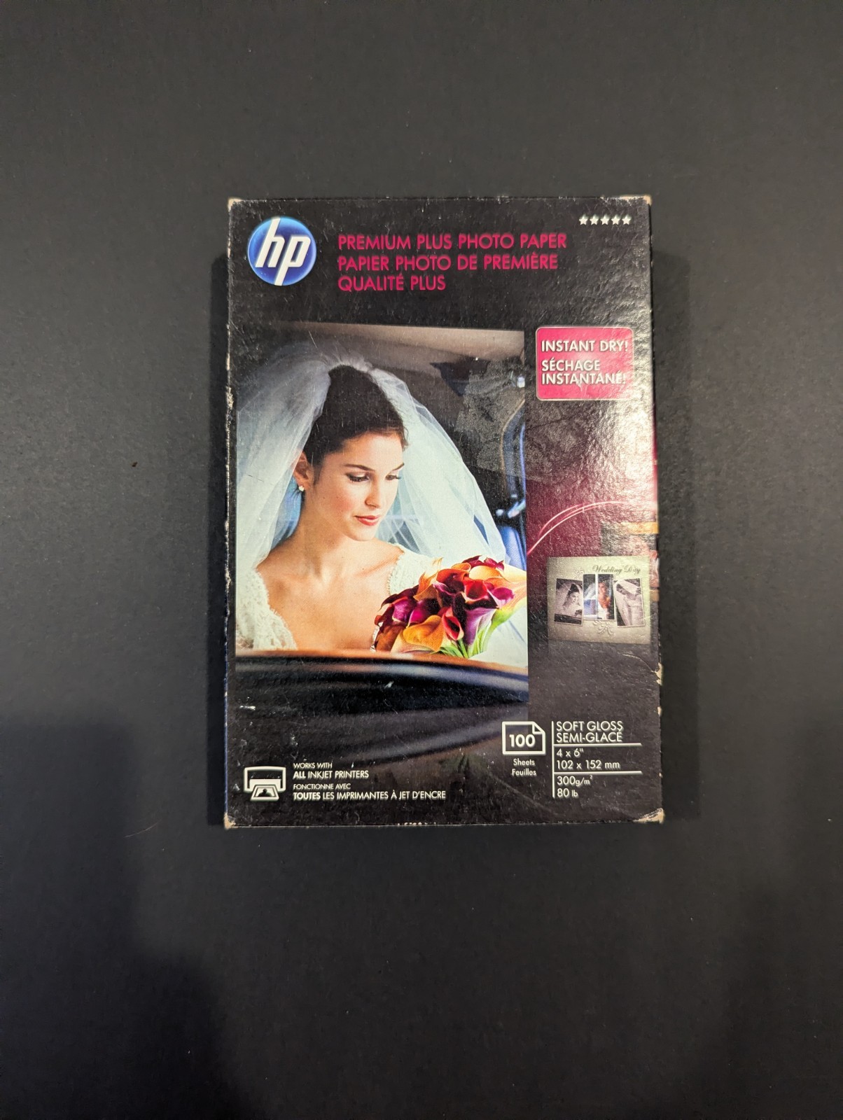 HP Premium Plus Soft Gloss Photo Paper Glossy 80lb 4×6 100pcs/Sheets (NEW)