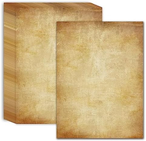 Vintage Antique Printer Paper