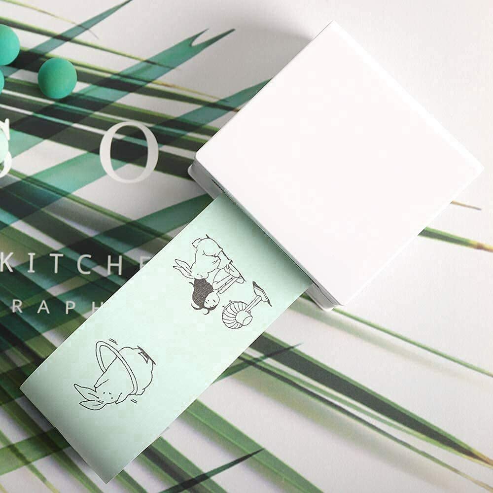 3Roll Phomemo Sticker Paper Colored 53mm Thermal Paper for M02/M03 Printer US