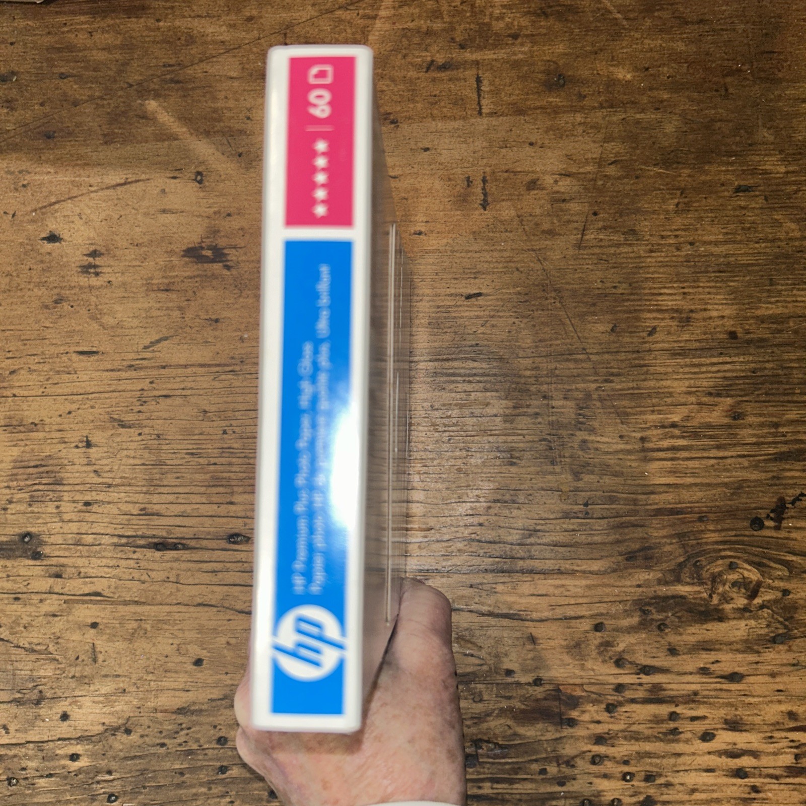 HP Premium Plus Photo Glossy Q6566A Paper 60 Sheets 5×7 75lb InkJet Printers New
