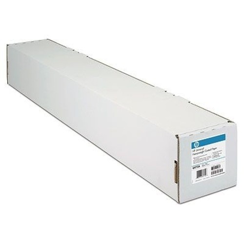 Coated Paper HP C6020B Coated Paper Roll – Matte White – 36 Inches x 150 Feet –