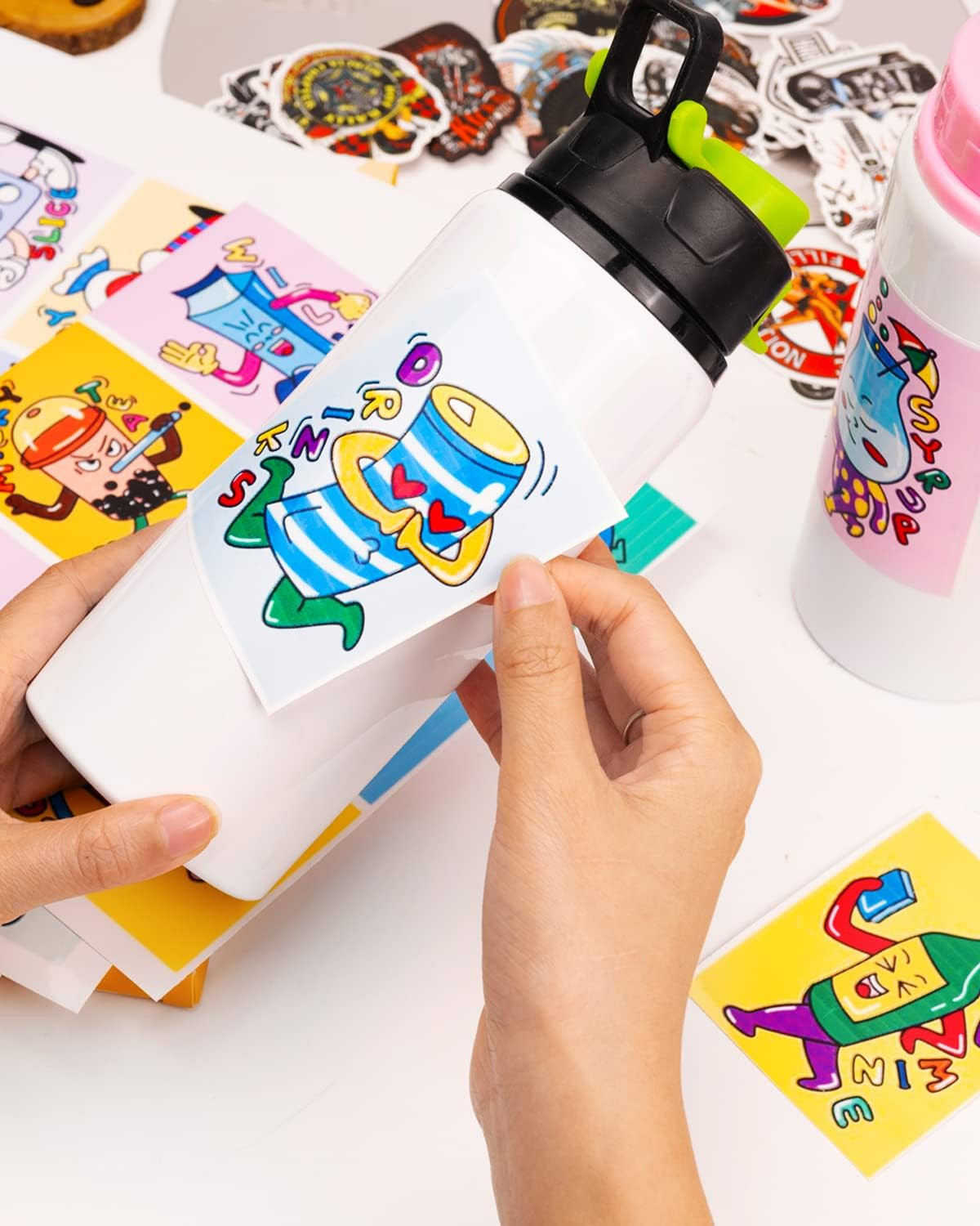 Premium Printable Vinyl for Inkjet Printer-50 Glossy Sticker Paper Waterproof…